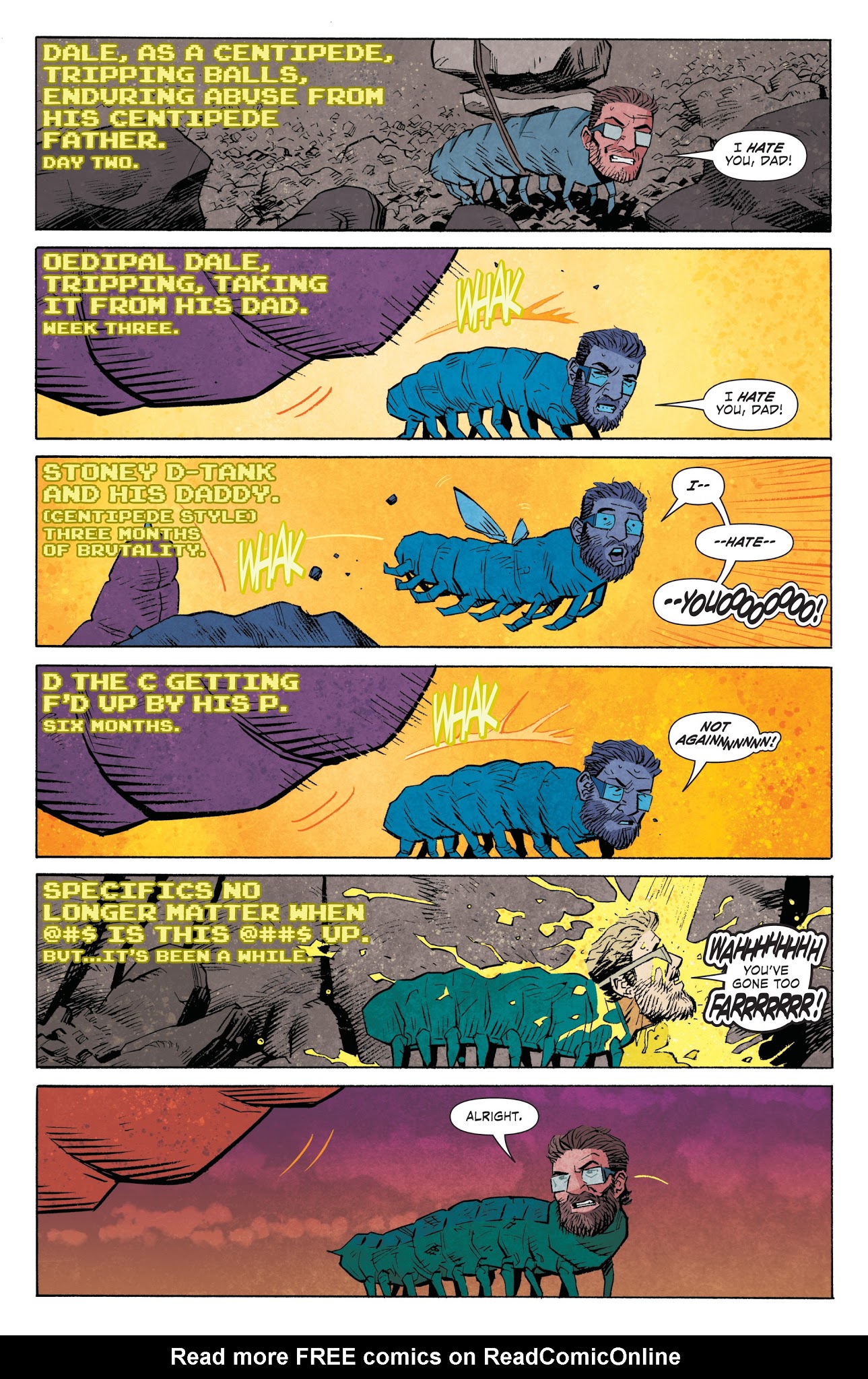 Read online Centipede comic -  Issue #4 - 8