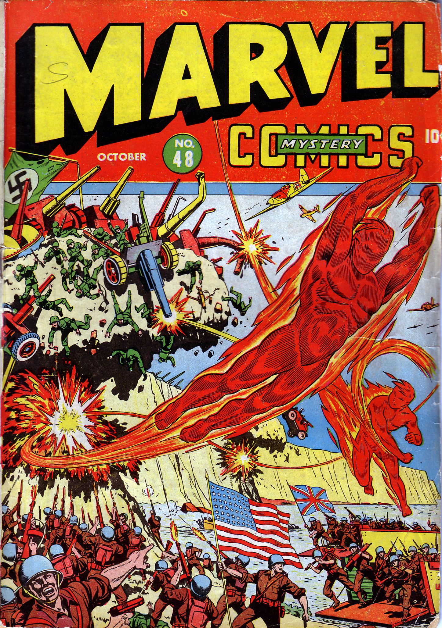 Read online Marvel Mystery Comics comic -  Issue #48 - 1