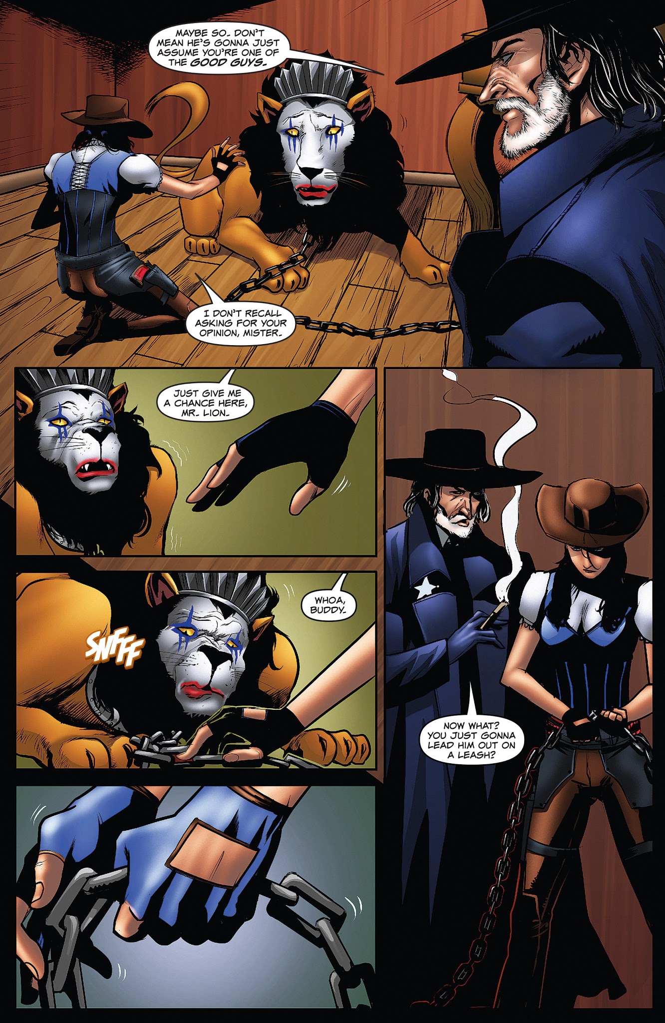 Read online Legend of Oz: The Wicked West (2015) comic -  Issue #2 - 8