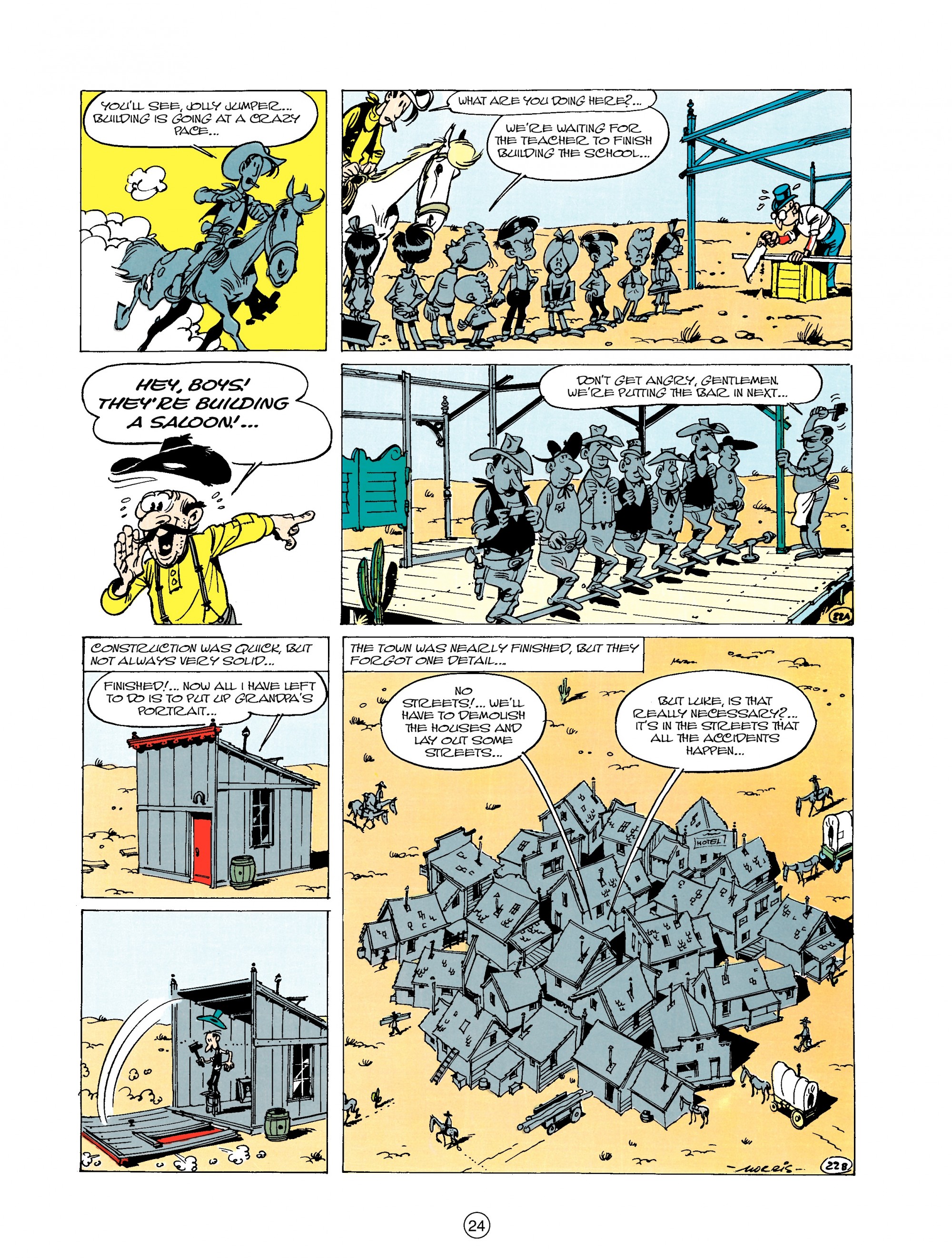 Read online A Lucky Luke Adventure comic -  Issue #20 - 24
