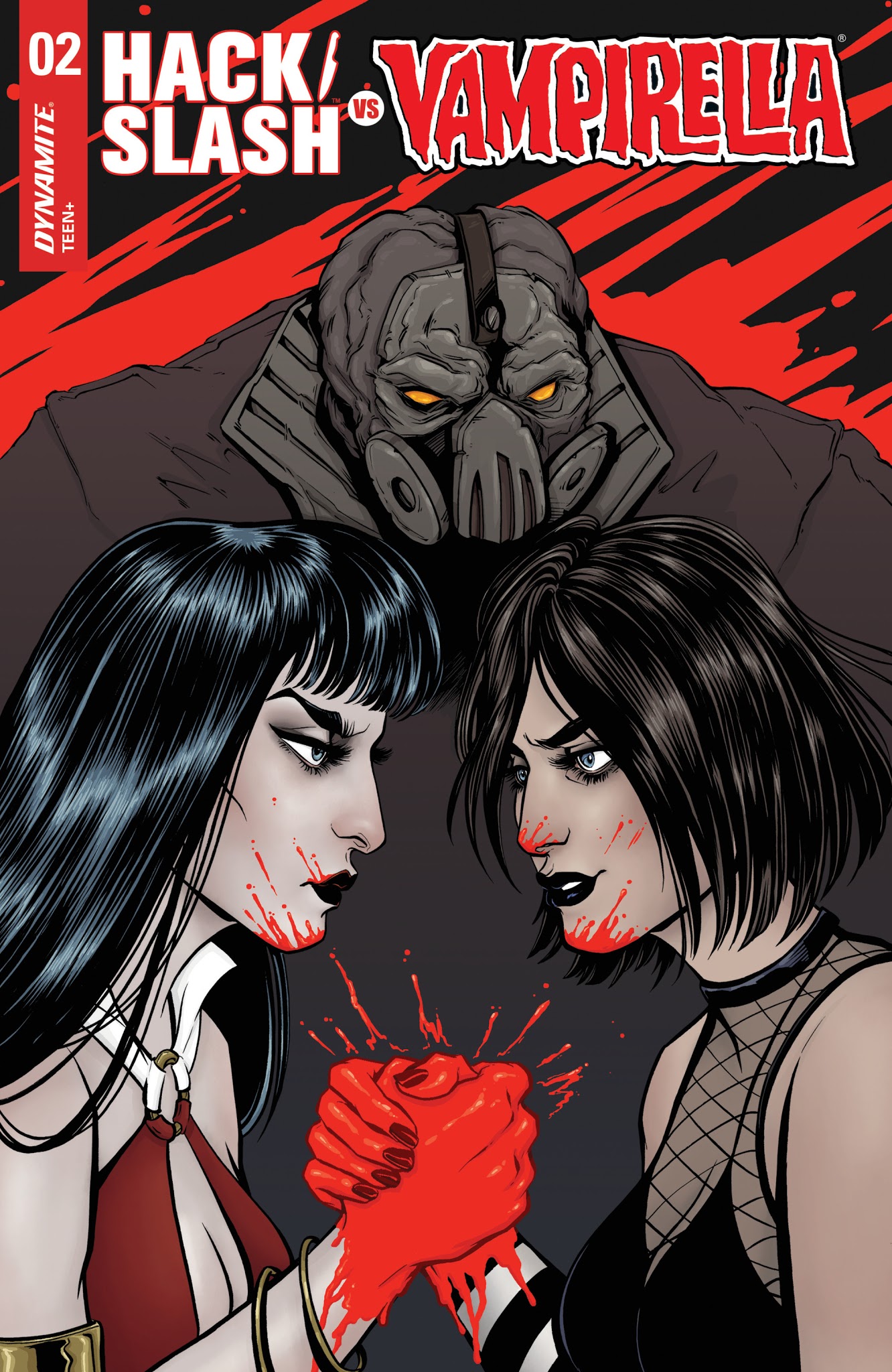 Read online Hack/Slash vs. Vampirella comic -  Issue #2 - 1