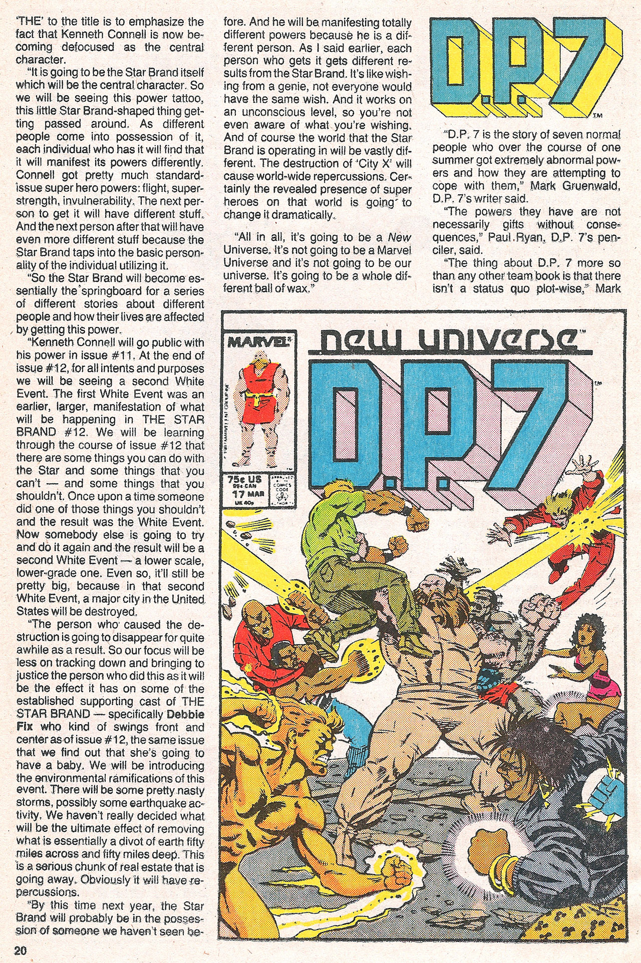 Read online Marvel Age comic -  Issue #59 - 21