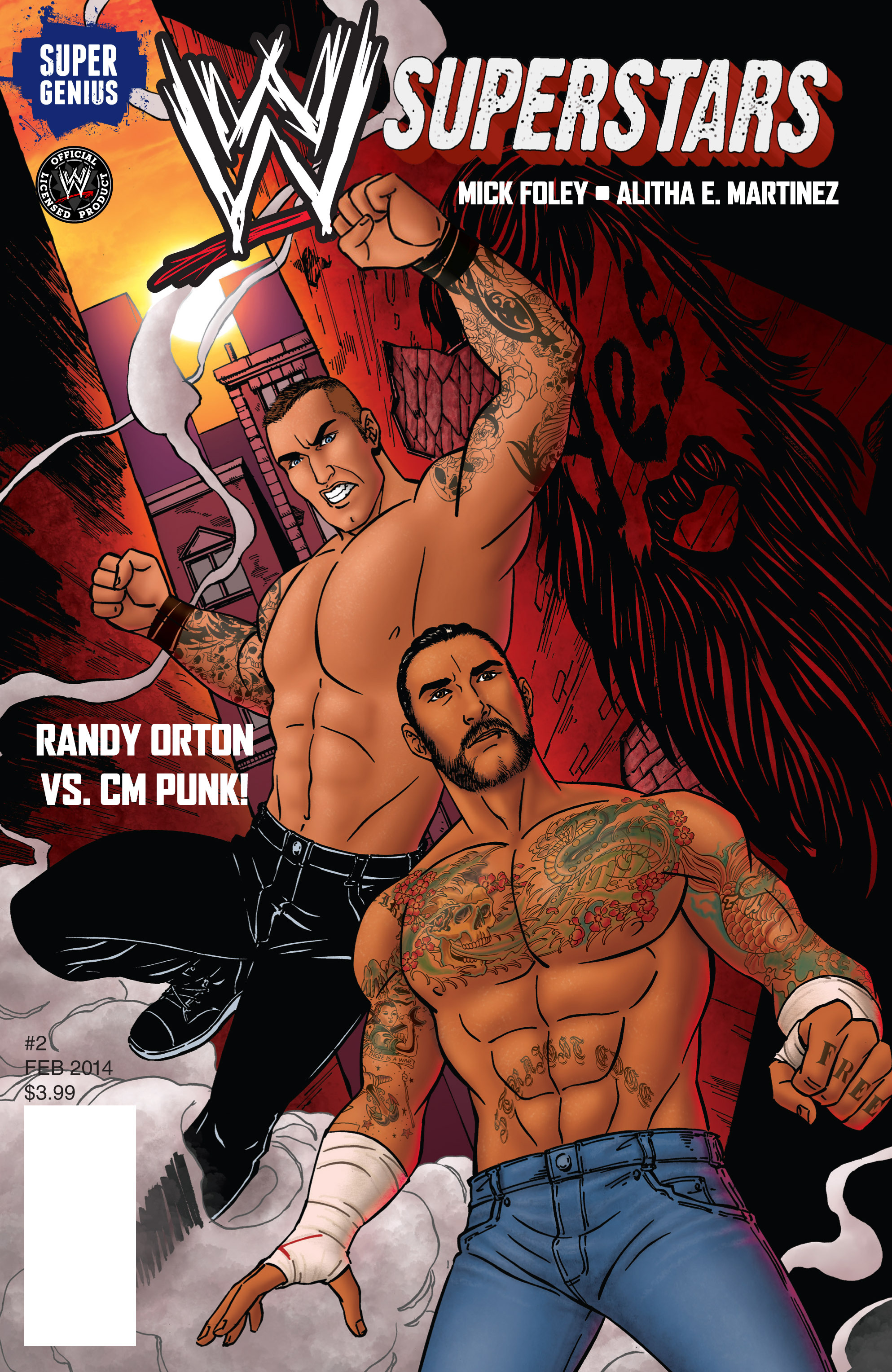 Read online WWE Superstars comic -  Issue #2 - 1