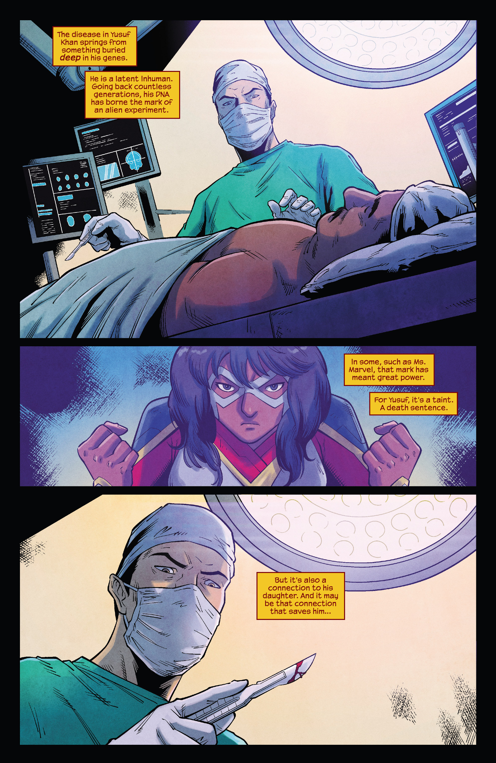 Read online Magnificent Ms. Marvel comic -  Issue #10 - 13