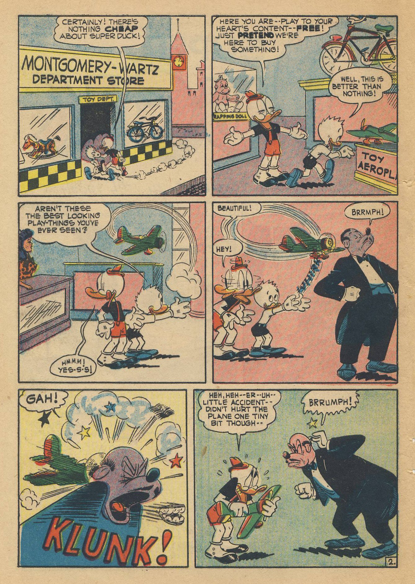 Read online Super Duck Comics comic -  Issue #28 - 40