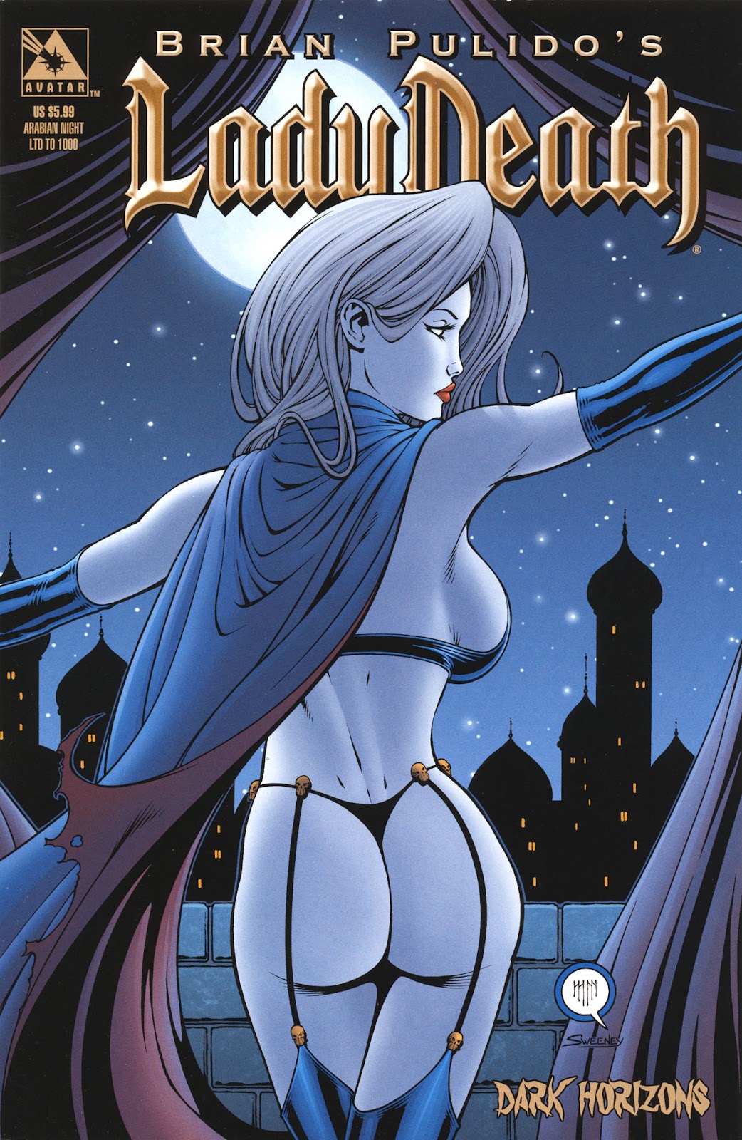 Brian Pulido's Lady Death: Dark Horizons issue Full - Page 1