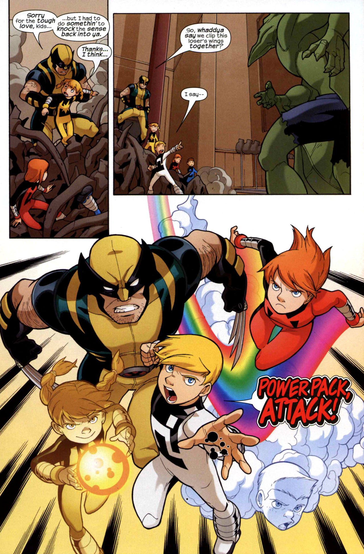 Read online Wolverine and Power Pack comic -  Issue #1 - 18