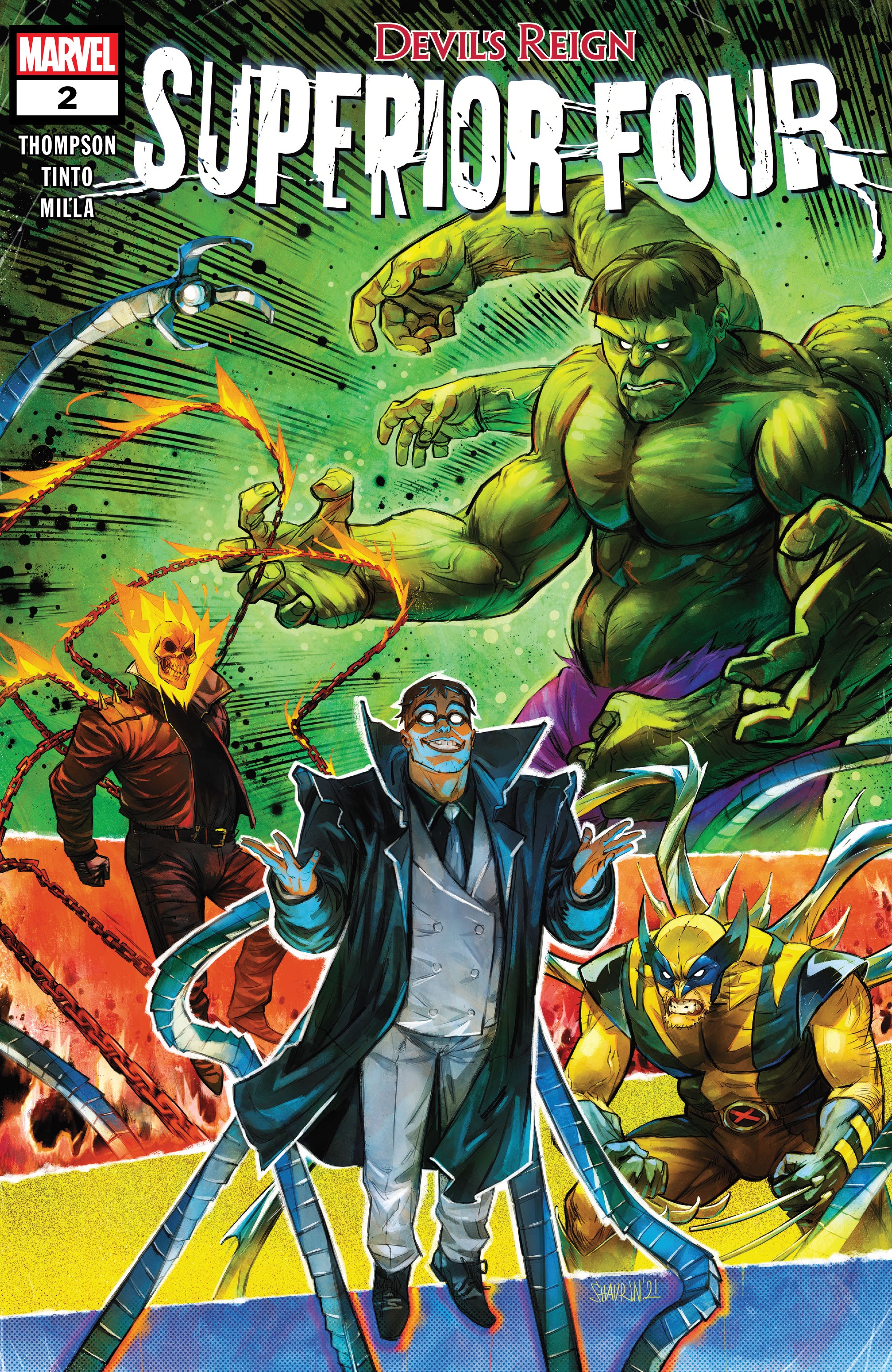 Read online Devil's Reign: Superior Four comic -  Issue #2 - 1