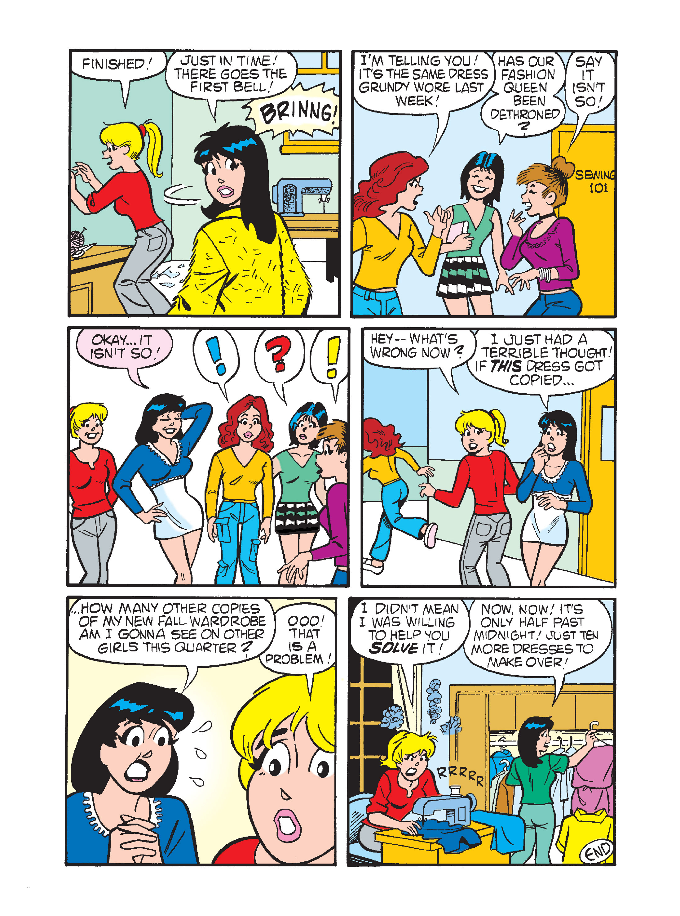 Read online Betty and Veronica Double Digest comic -  Issue #204 - 147