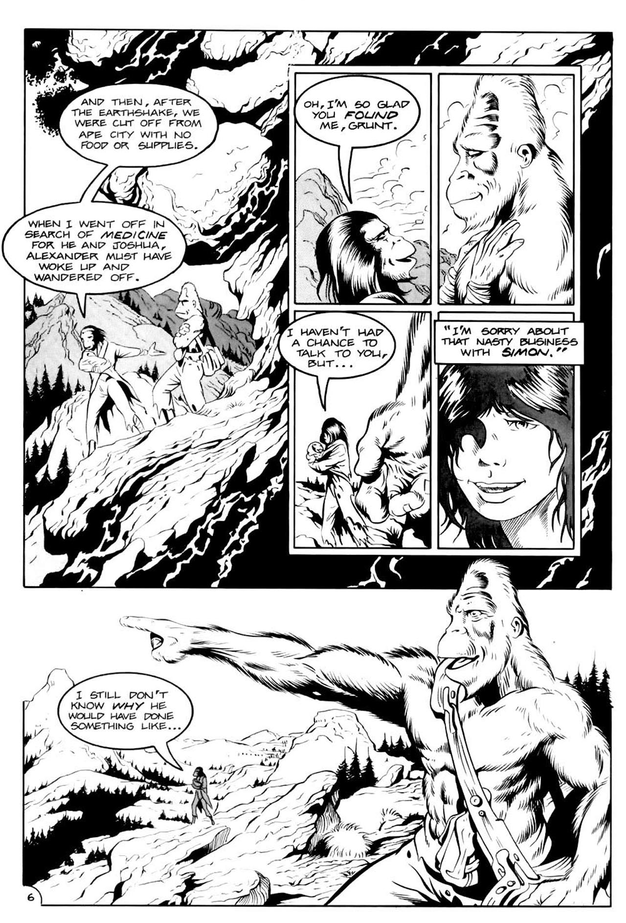 Read online Planet of the Apes (1990) comic -  Issue #10 - 8