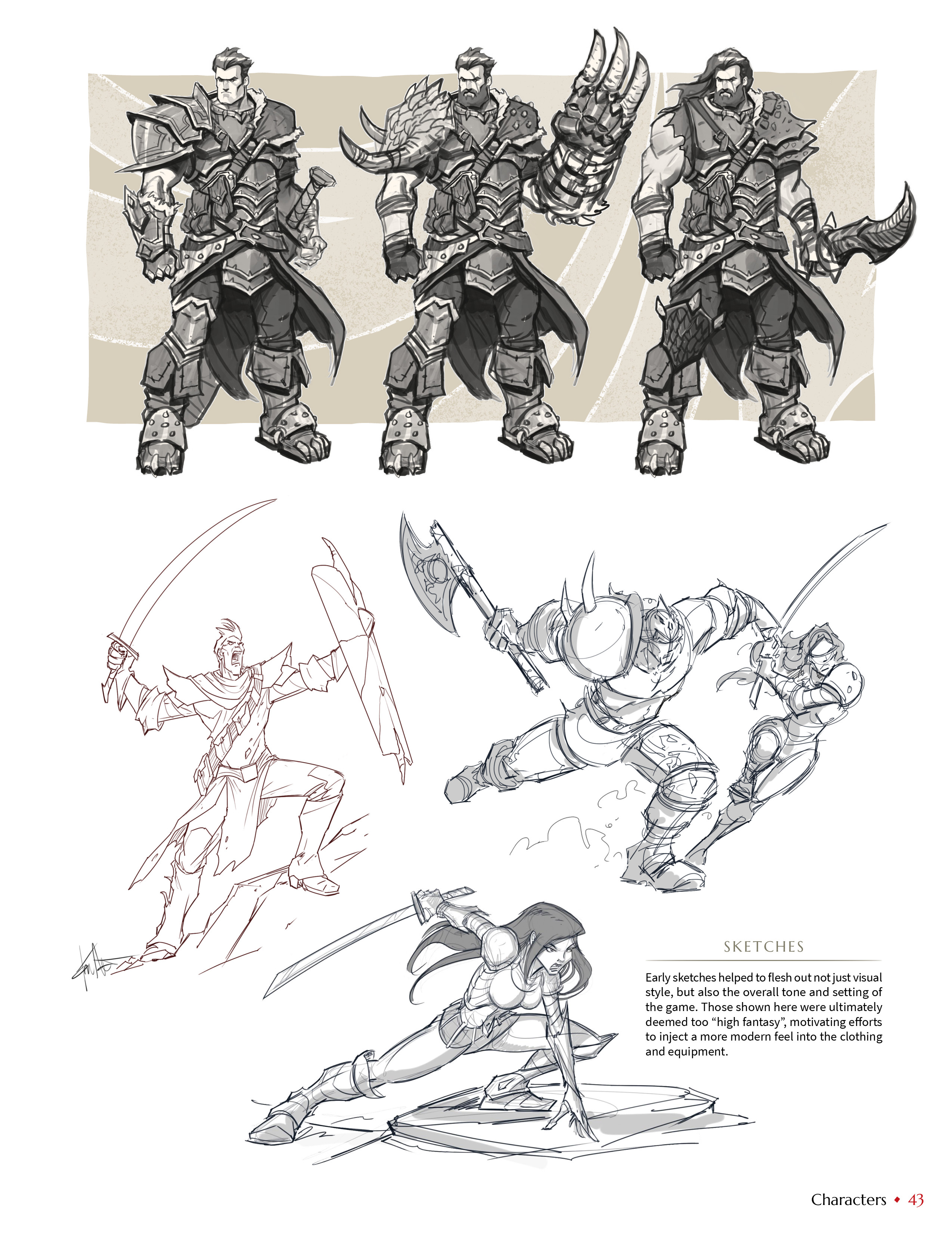 Read online The Art of Dauntless comic -  Issue # TPB - 37