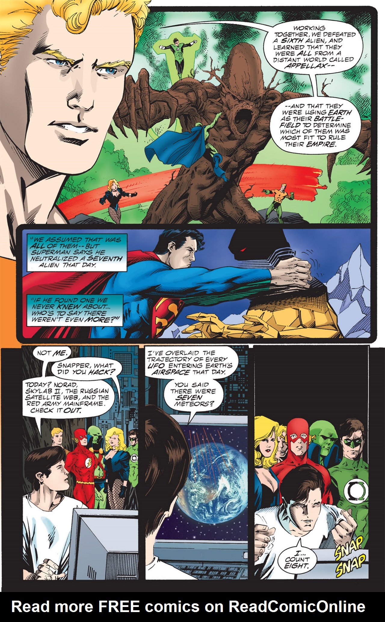 Read online JLA: Year One comic -  Issue #8 - 5