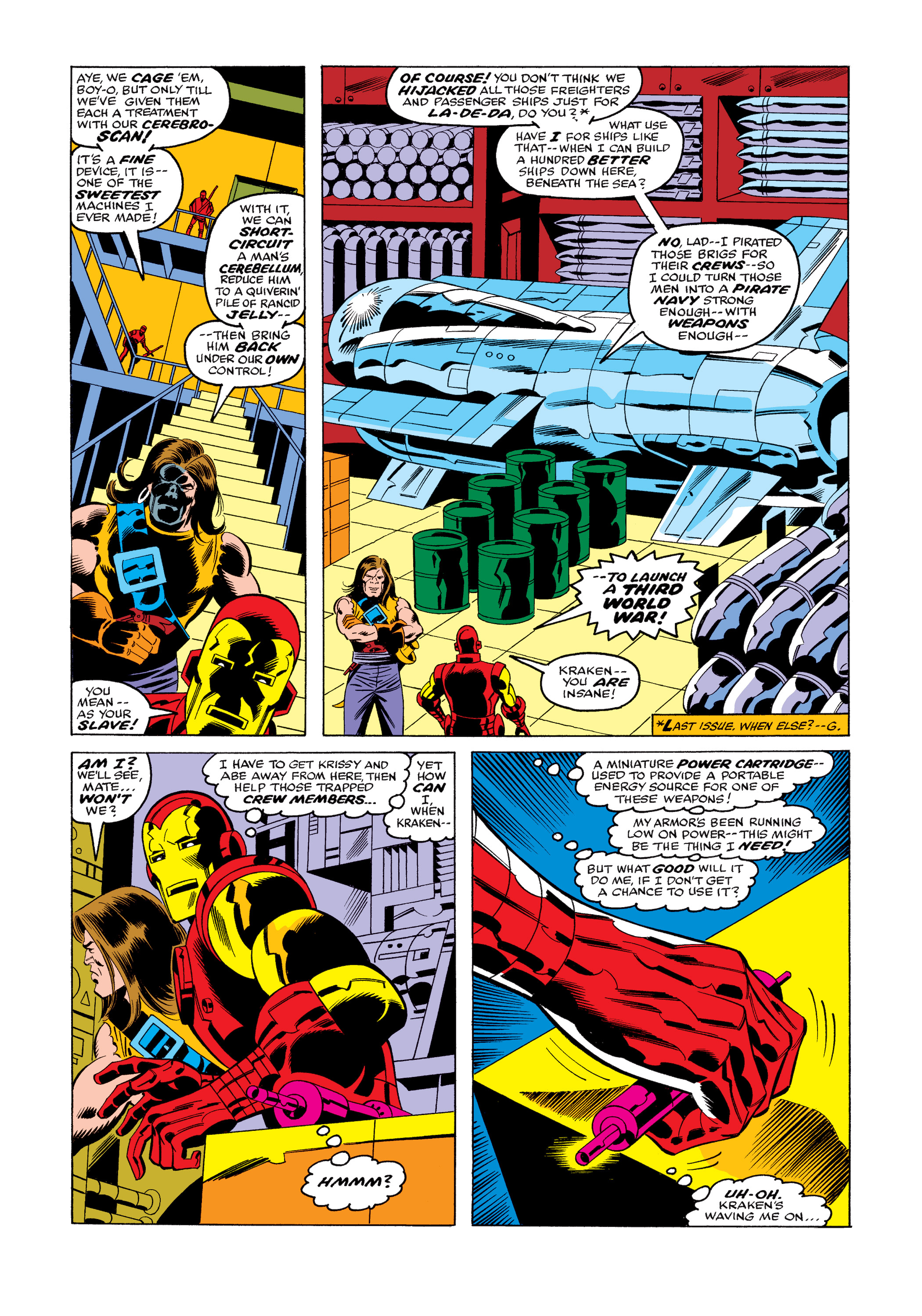 Read online Marvel Masterworks: The Invincible Iron Man comic -  Issue # TPB 11 (Part 3) - 71