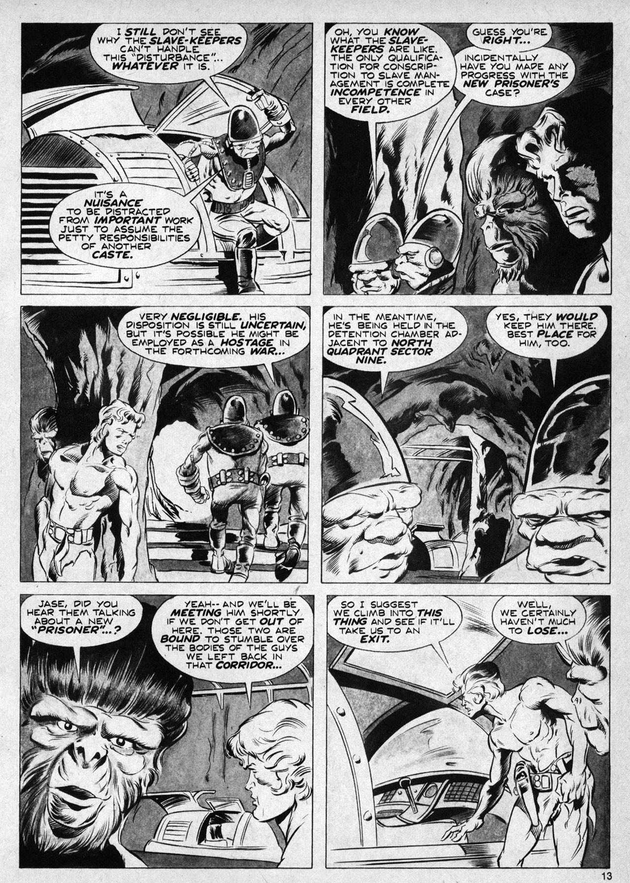 Read online Planet of the Apes comic -  Issue #3 - 13