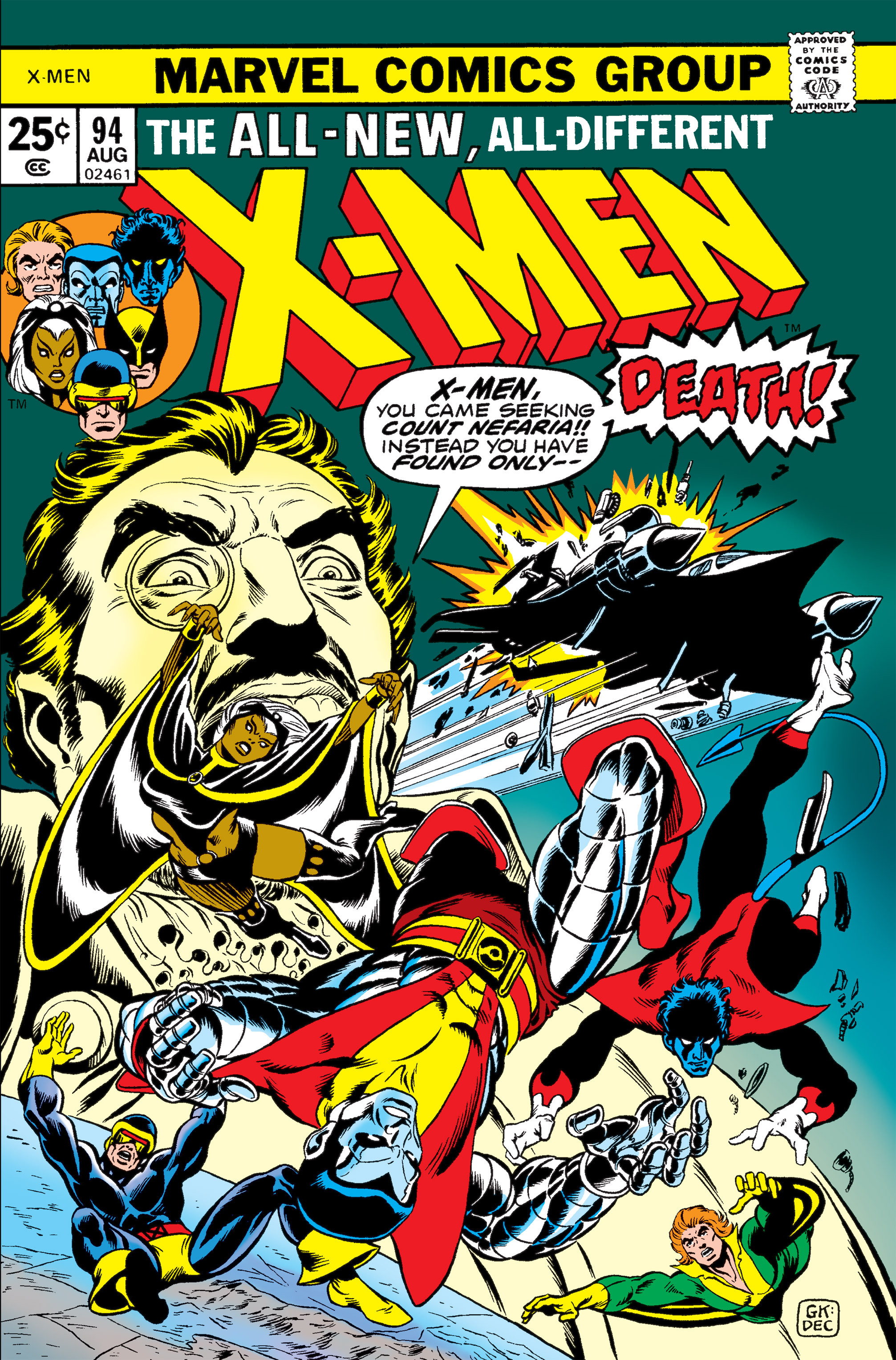 Uncanny X-Men (1963) 94 Page 0