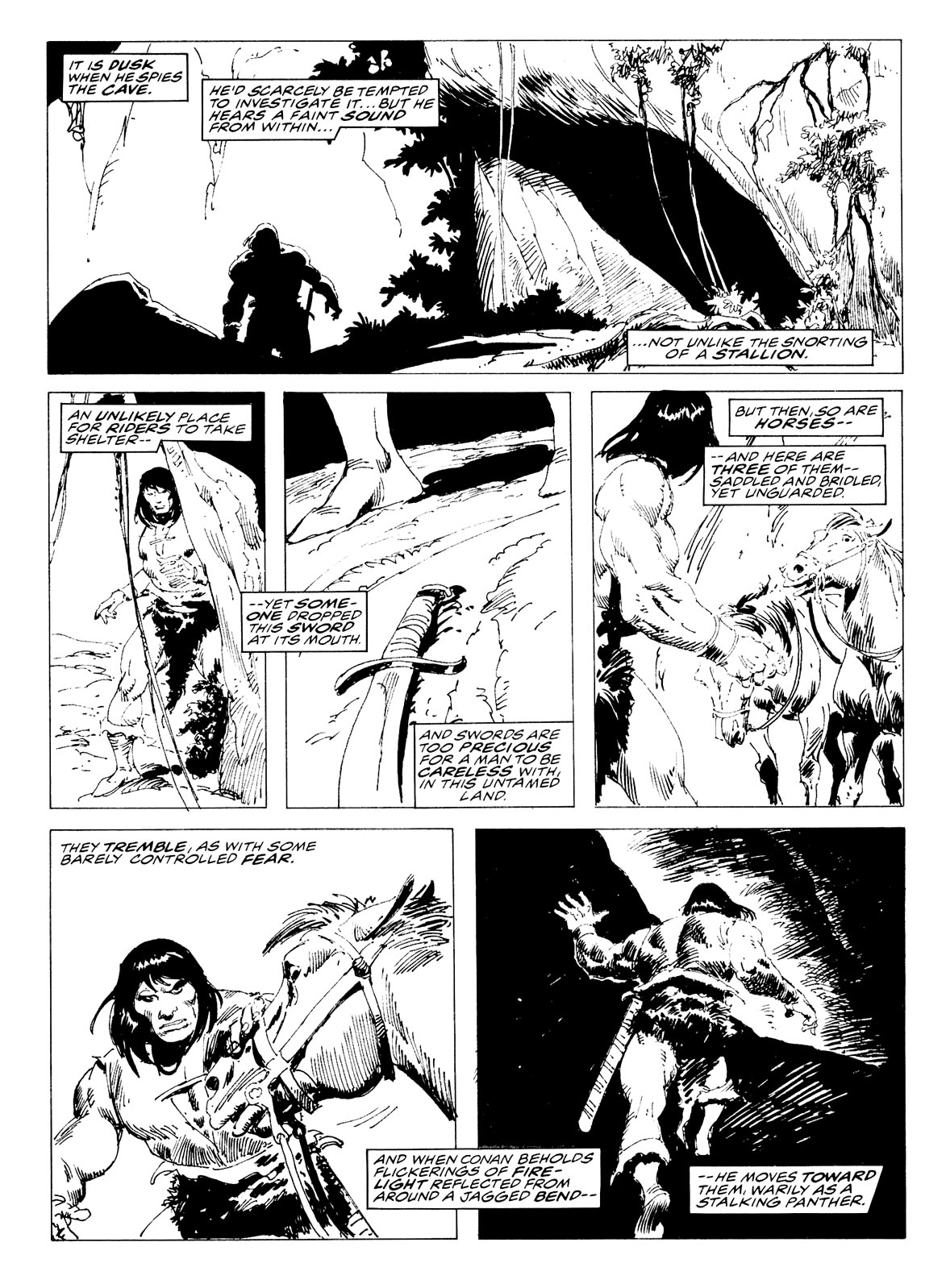 Read online The Savage Sword Of Conan comic -  Issue #234 - 23