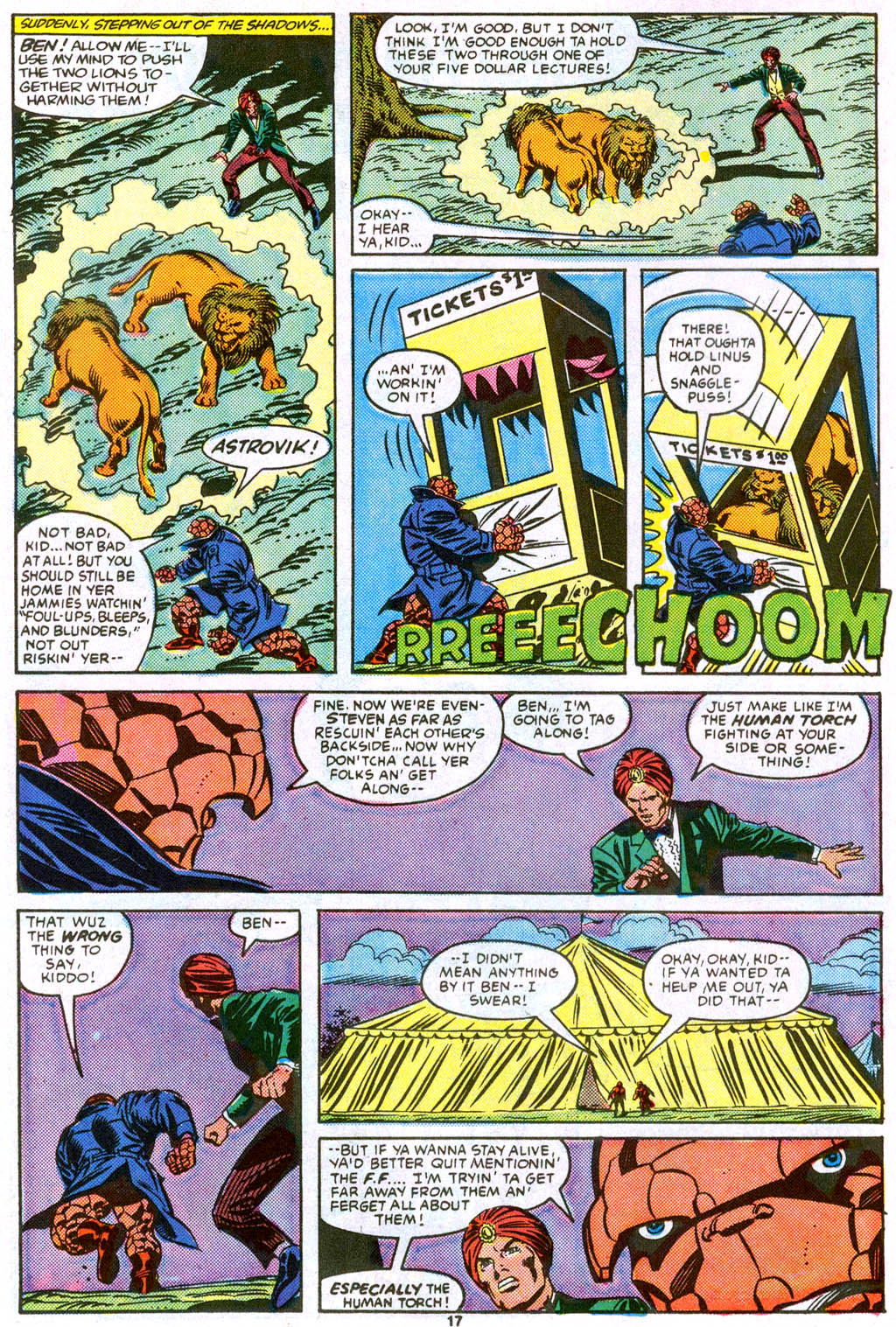 Read online The Thing comic -  Issue #26 - 18