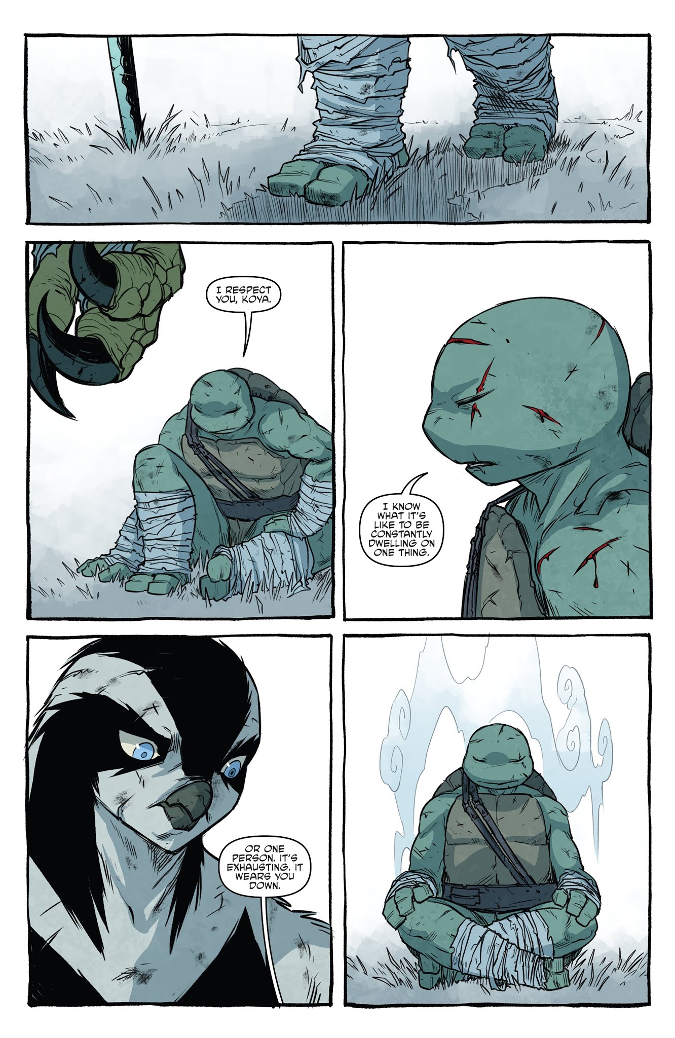 Read online Teenage Mutant Ninja Turtles: Macro-Series comic -  Issue #3 - 21