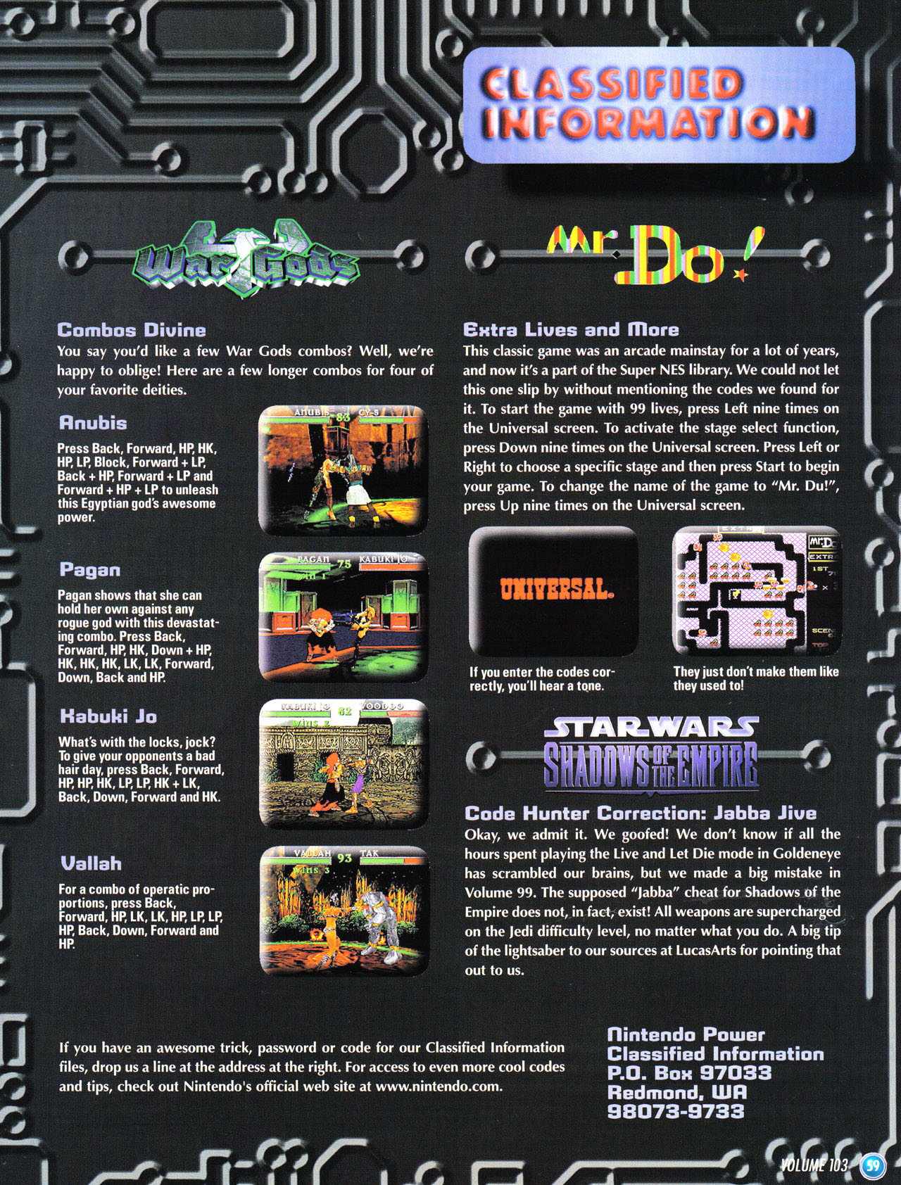 Read online Nintendo Power comic -  Issue #103 - 66