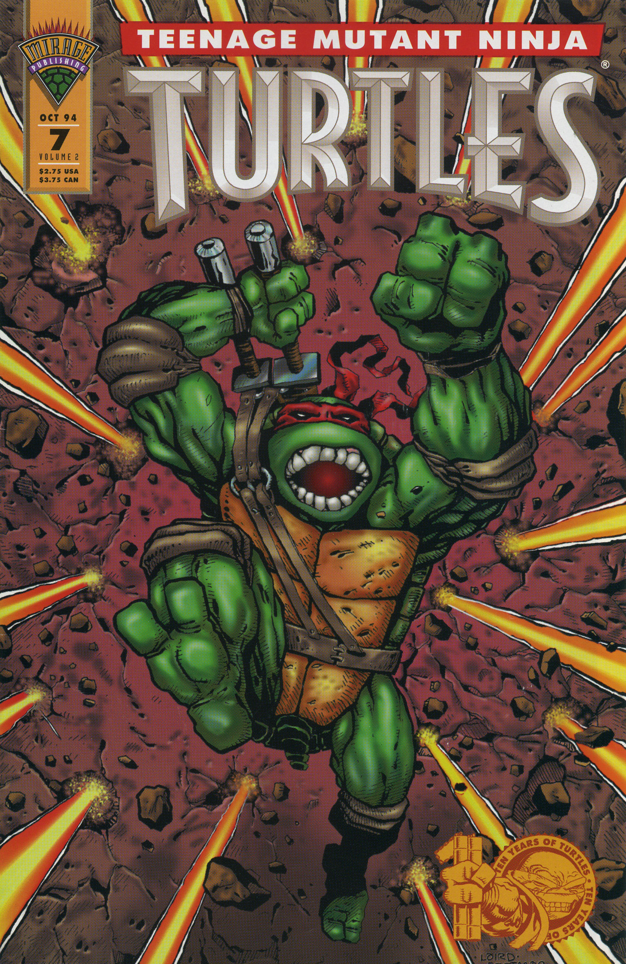 Teenage Mutant Ninja Turtles (1993) Issue #7 #7 - English 1