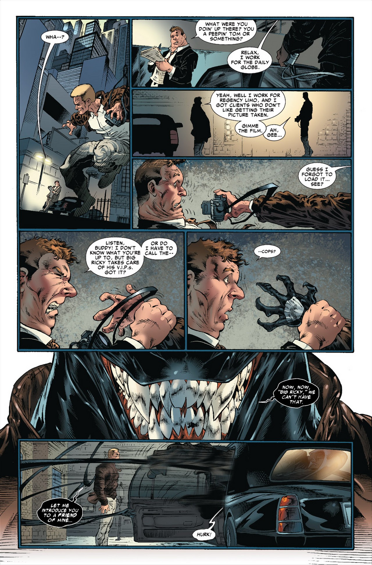 Read online Venom: Dark Origin comic -  Issue #5 - 4