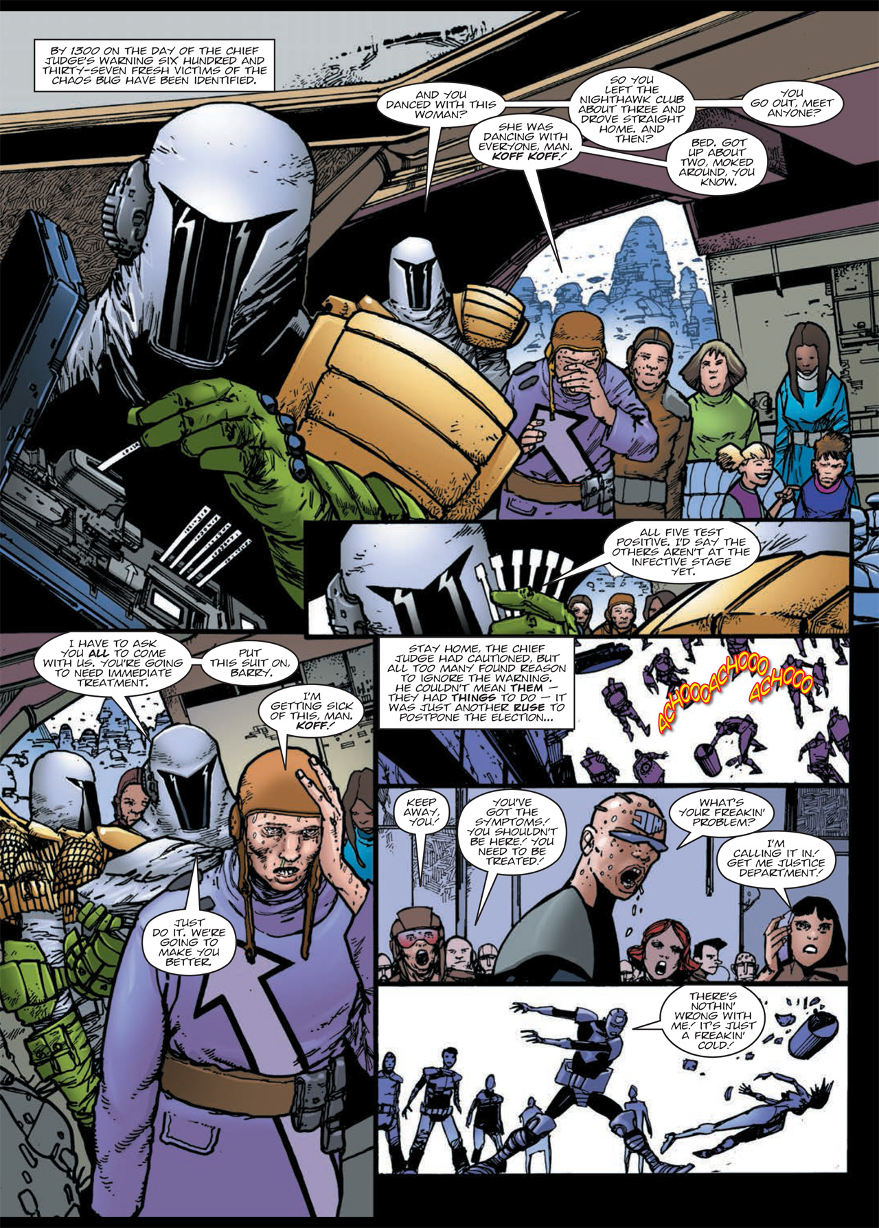 Read online Judge Dredd: Day of Chaos: Endgame comic -  Issue # TPB (Part 2) - 15
