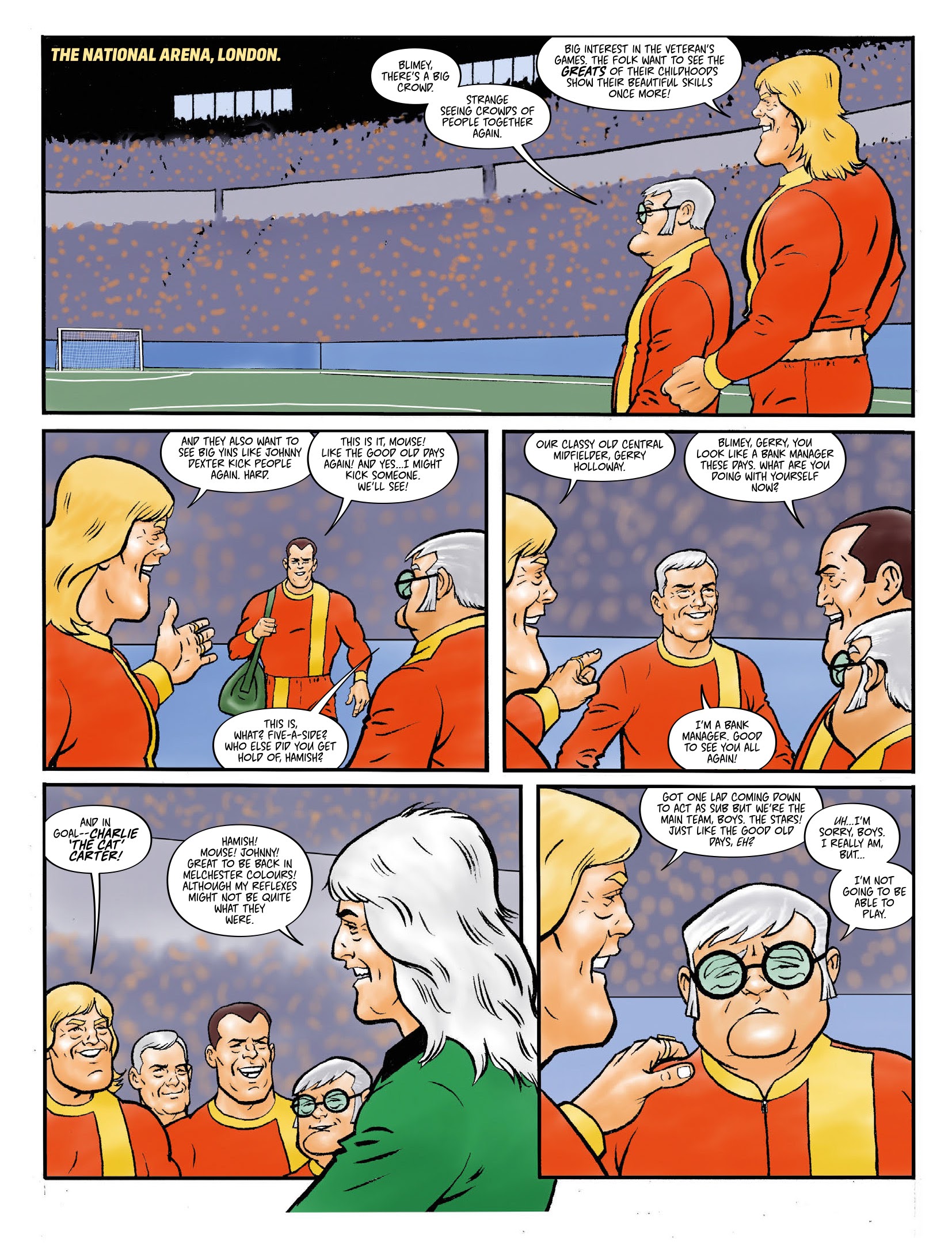 Read online Roy of the Rovers Summer Special 2020 comic -  Issue # Full - 42