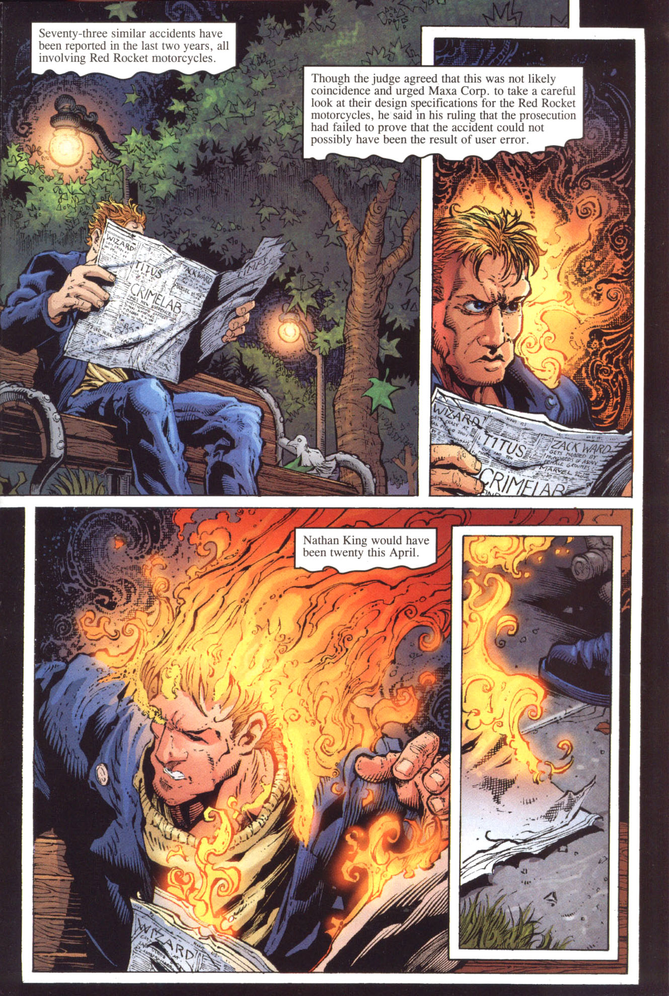 Read online Ghost Rider (2001) comic -  Issue #0.5 - 5