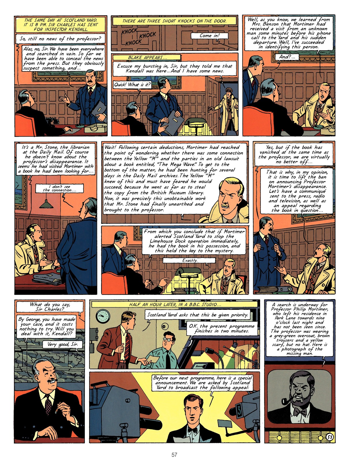 Read online Blake & Mortimer comic -  Issue #1 - 59