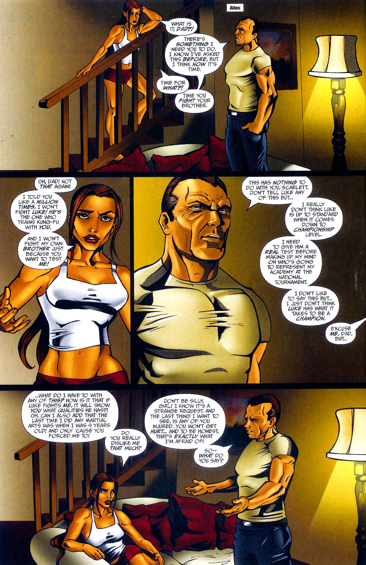 Read online Scarlett's Curse comic -  Issue #0 - 6