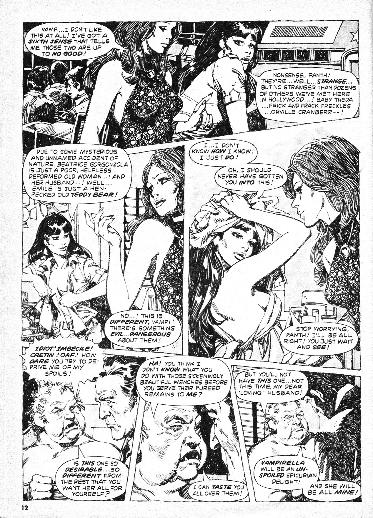Read online Vampirella (1969) comic -  Issue #75 - 12