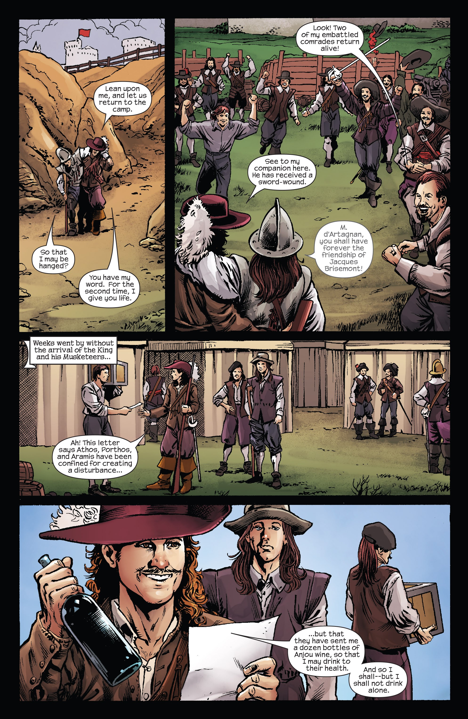 Read online Marvel Illustrated: The Three Musketeers comic -  Issue #4 - 21
