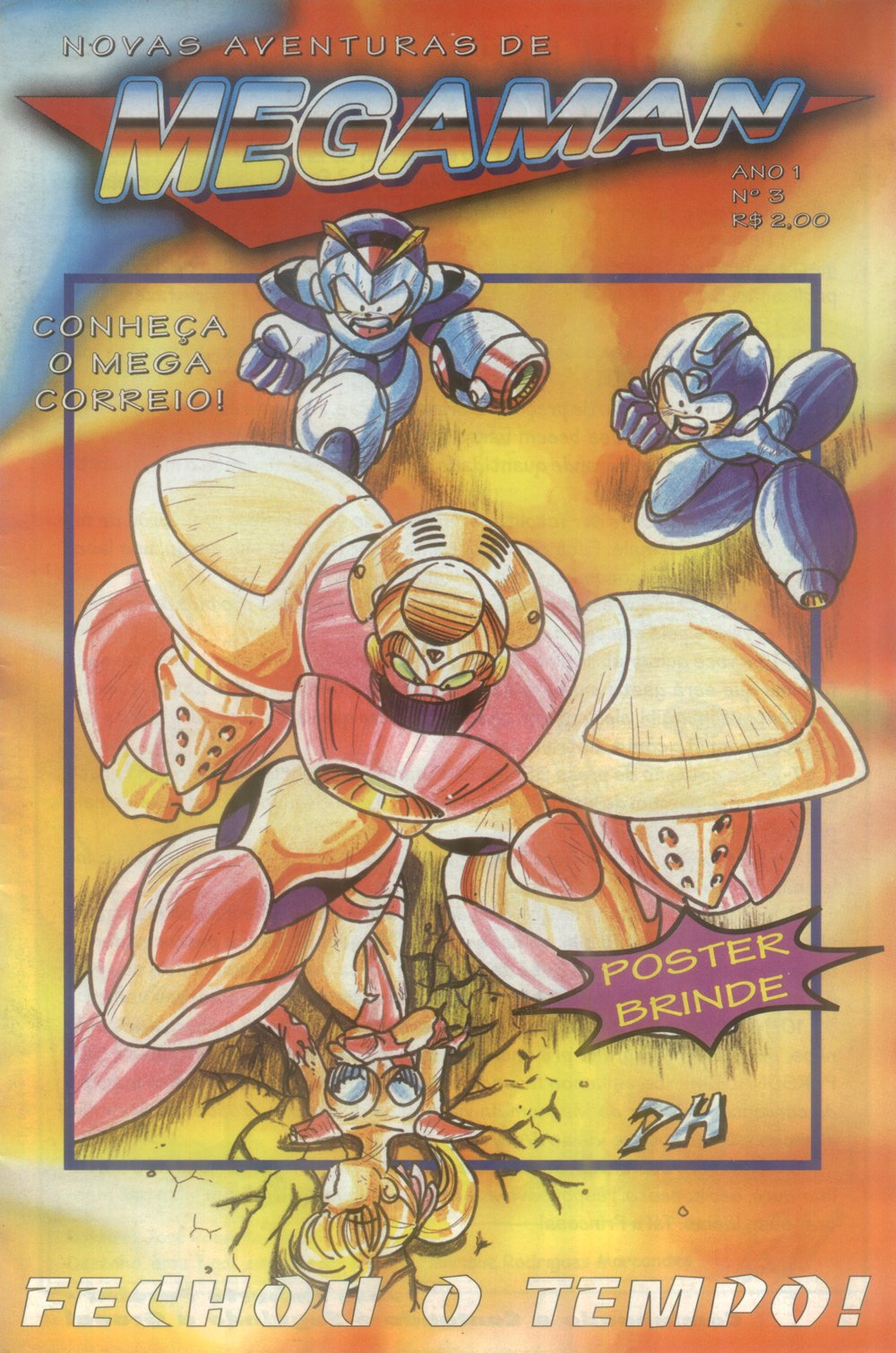 Read online Novas Aventuras de Megaman comic -  Issue #3 - 1