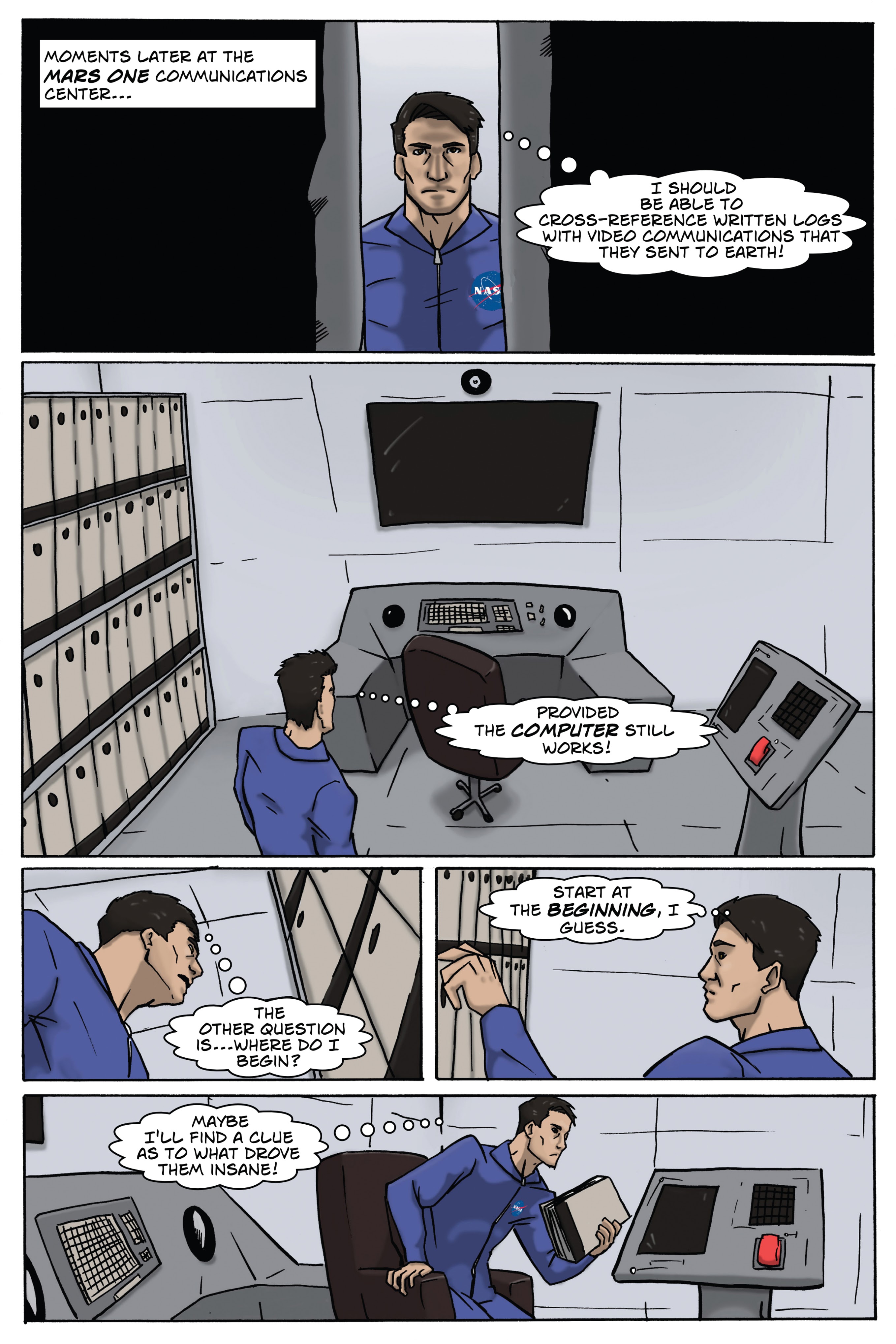 Read online Mars One comic -  Issue #2 - 7