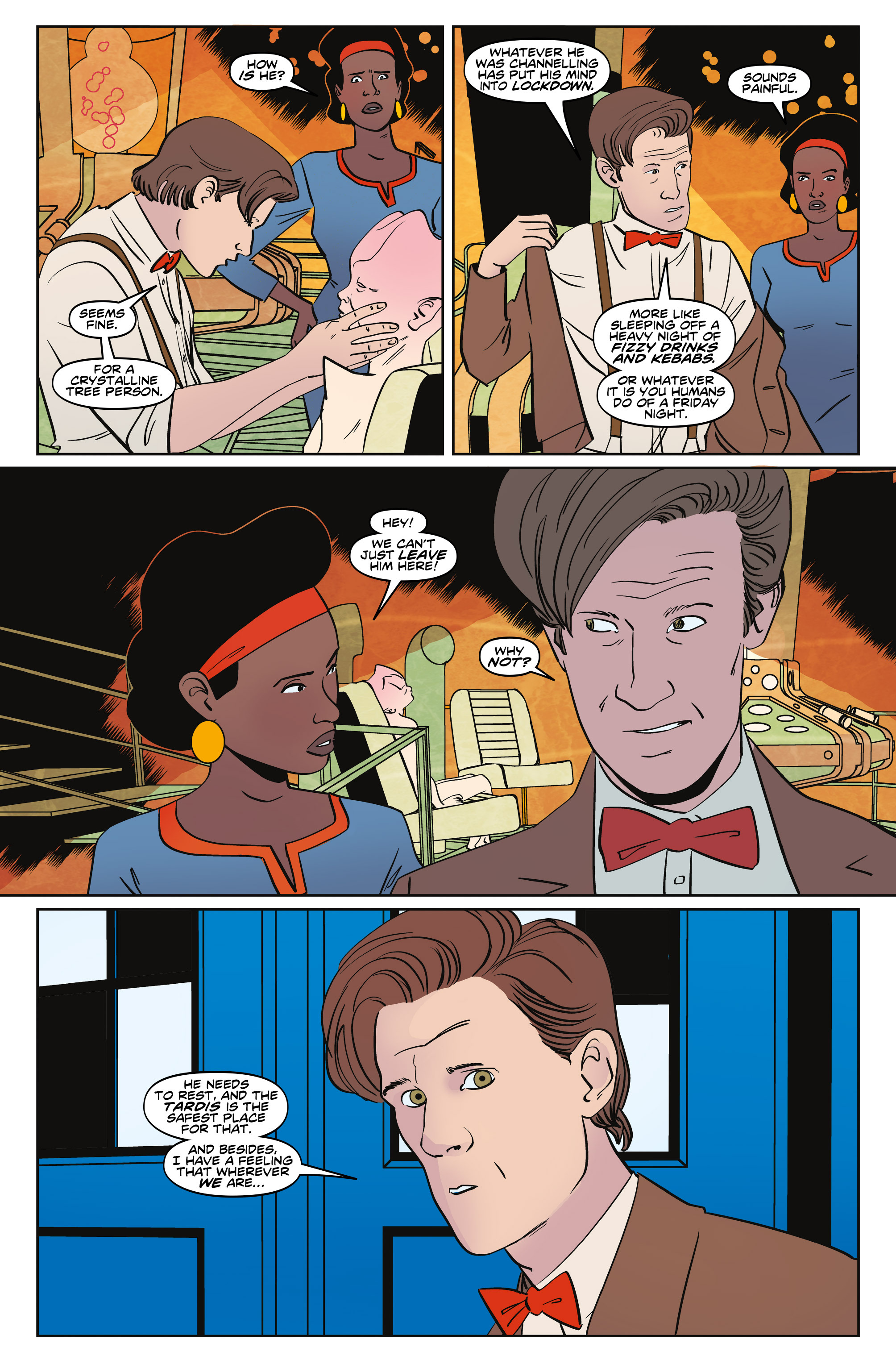 Read online Doctor Who: The Eleventh Doctor Year Three comic -  Issue #5 - 8