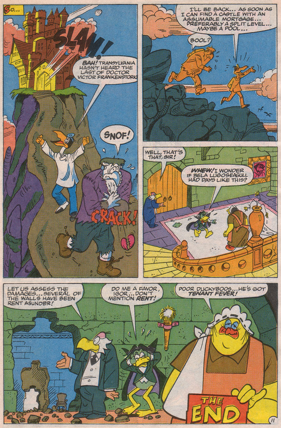 Read online Count Duckula comic -  Issue #10 - 17