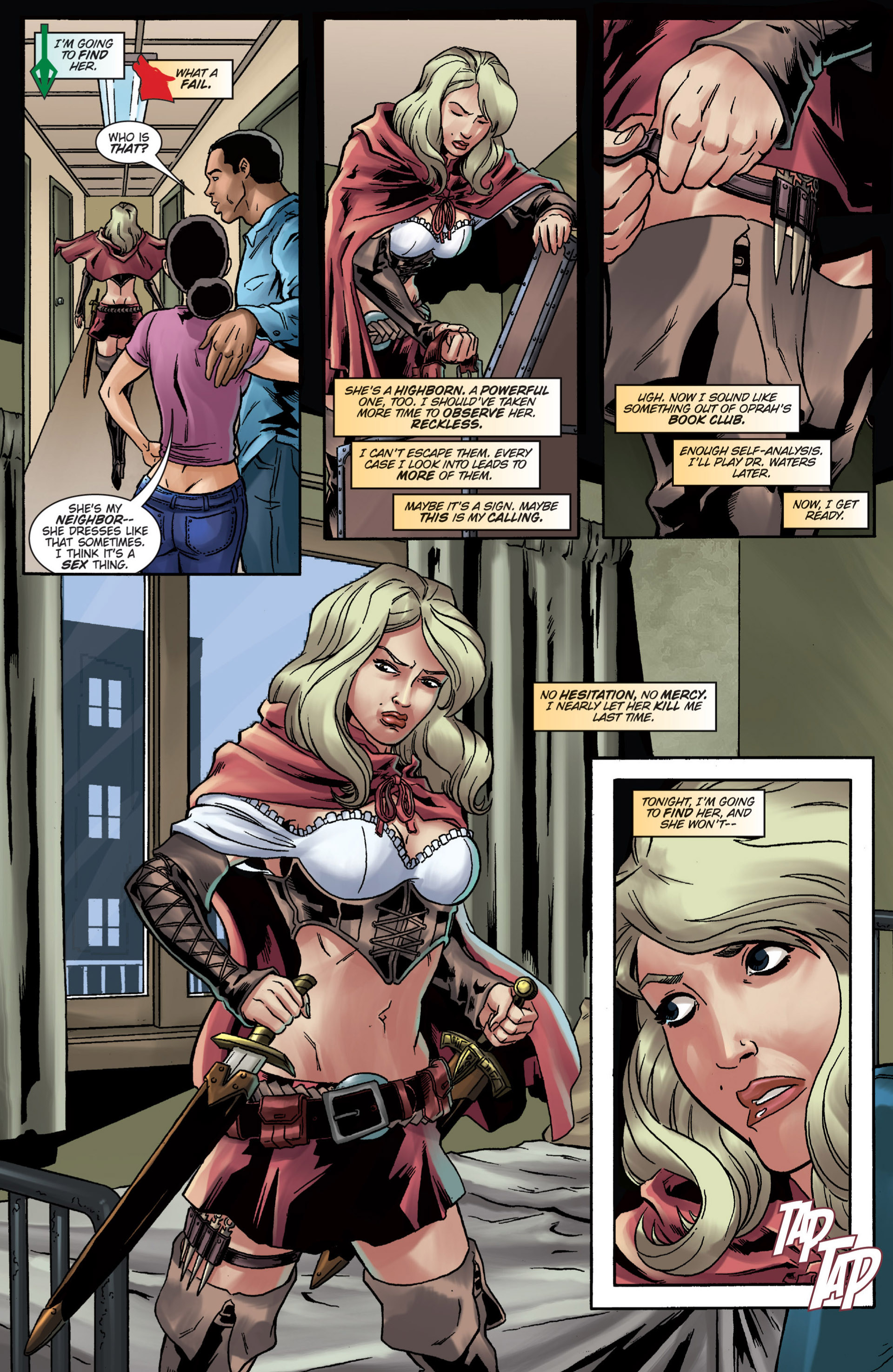 Read online Grimm Fairy Tales presents Robyn Hood vs. Red Riding Hood comic -  Issue # Full - 21
