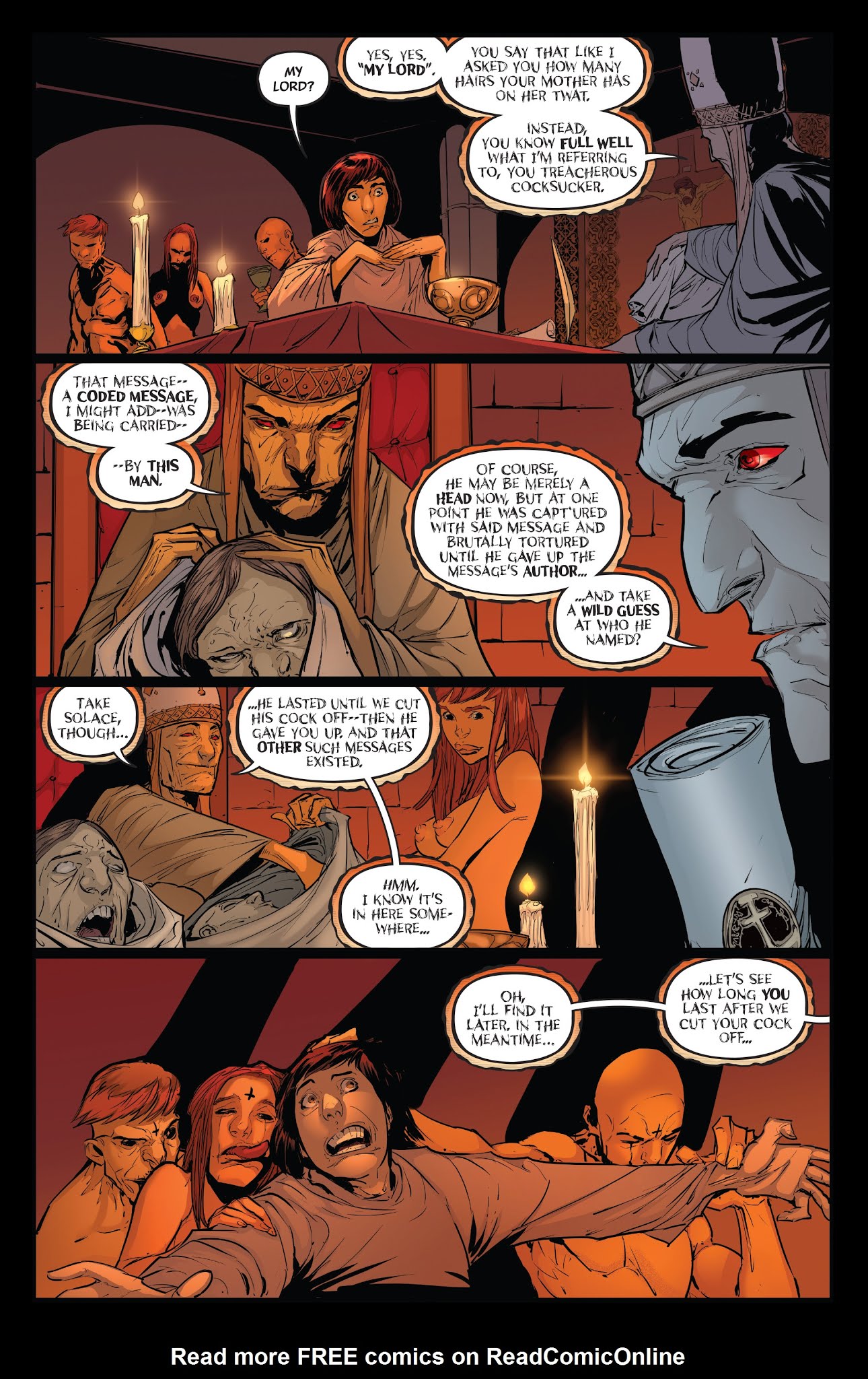 Read online Pestilence: A Story of Satan comic -  Issue #3 - 12