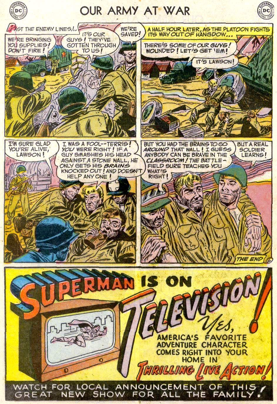 Read online Our Army at War (1952) comic -  Issue #9 - 24