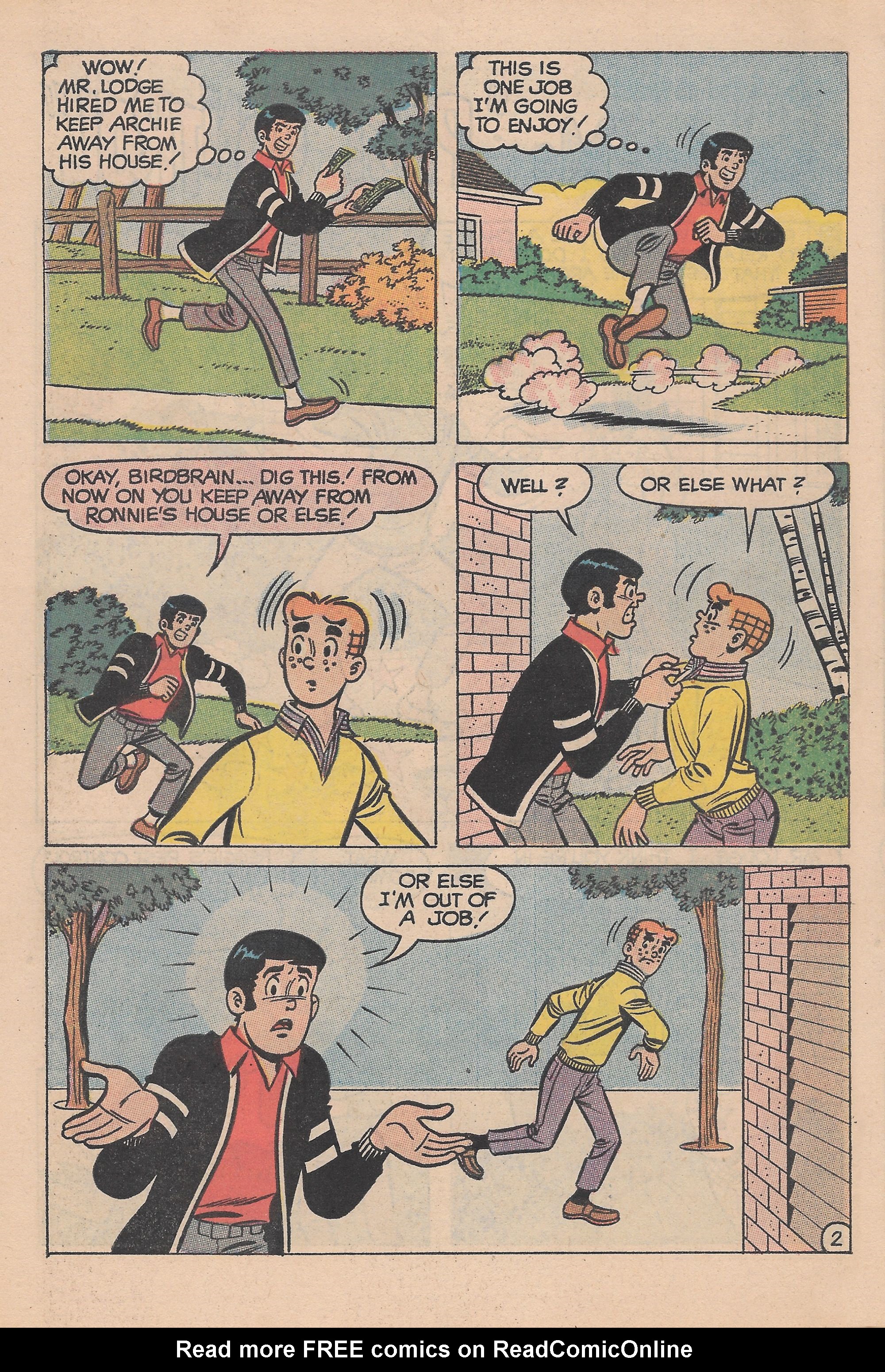 Read online Reggie and Me (1966) comic -  Issue #39 - 30