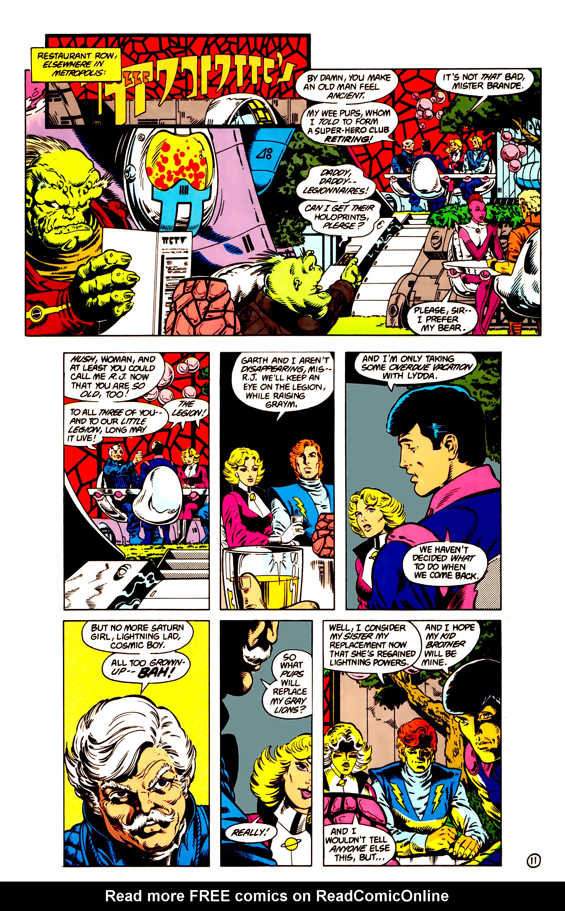 Read online Legion of Super-Heroes (1984) comic -  Issue #14 - 13