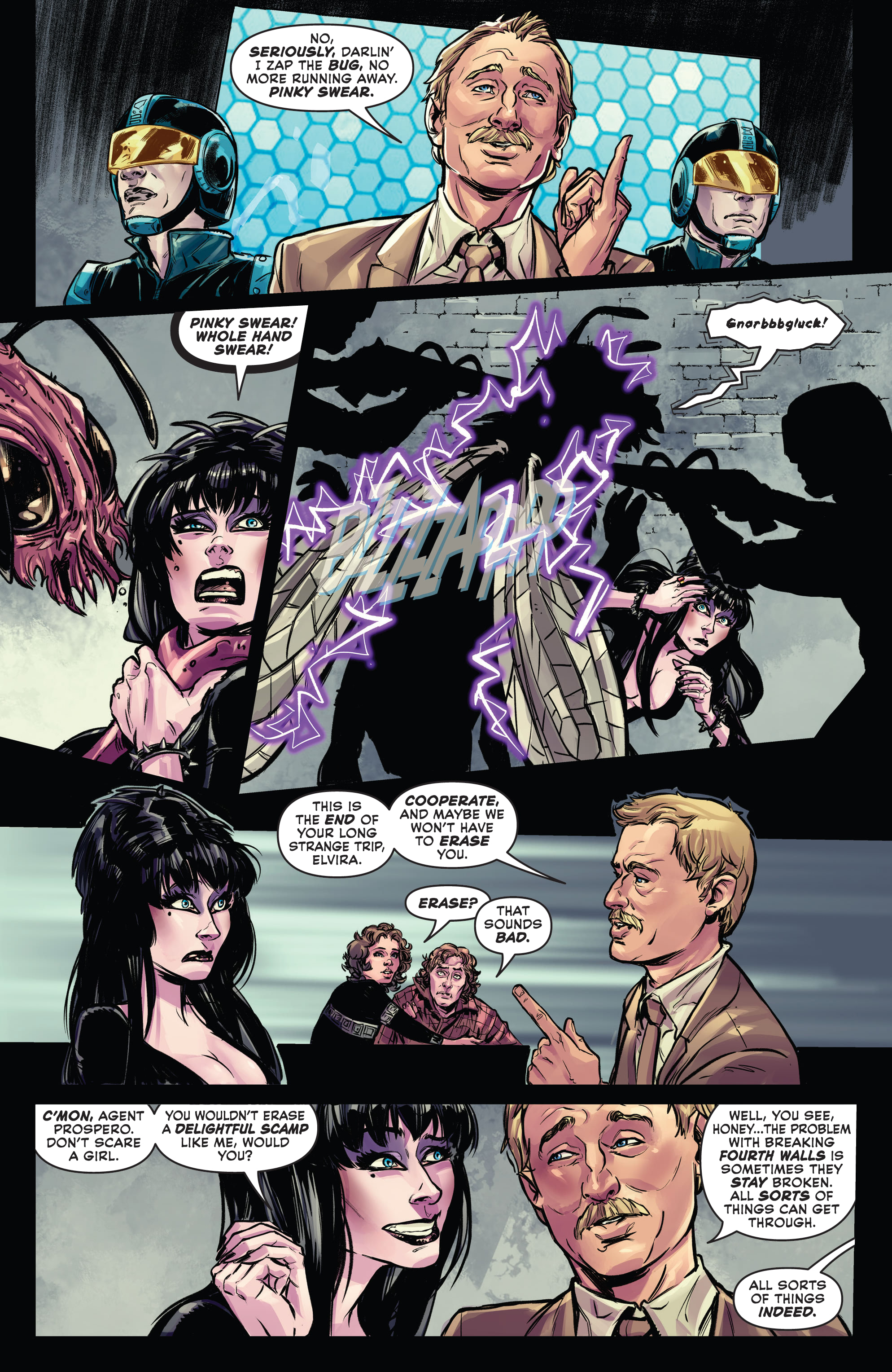 Read online Elvira in Horrorland comic -  Issue #5 - 22