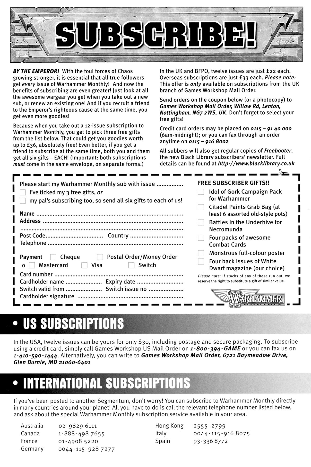 Read online Warhammer Monthly Gratis Birthday Issue comic -  Issue # Full - 2