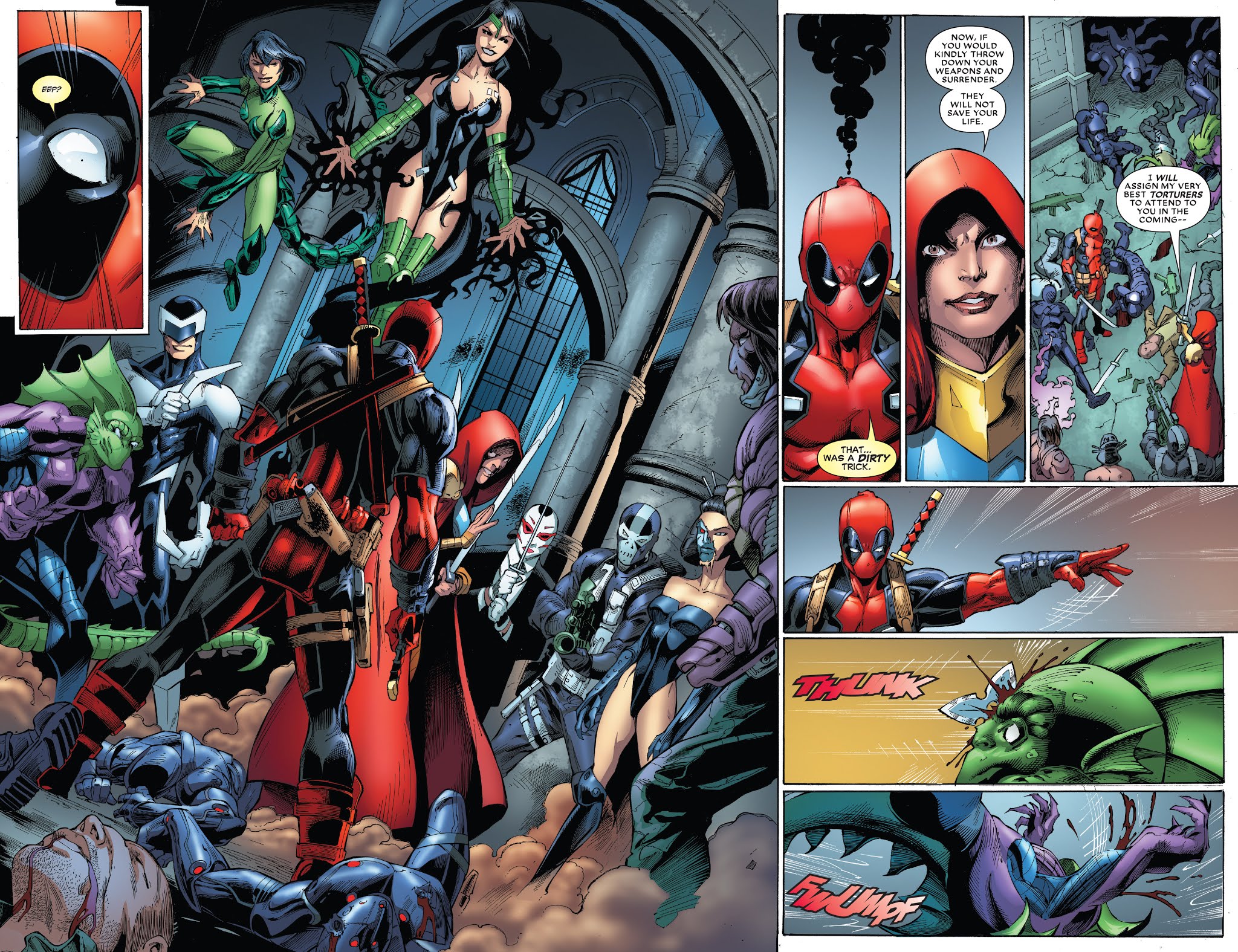 Read online Deadpool: Assassin comic -  Issue #5 - 8