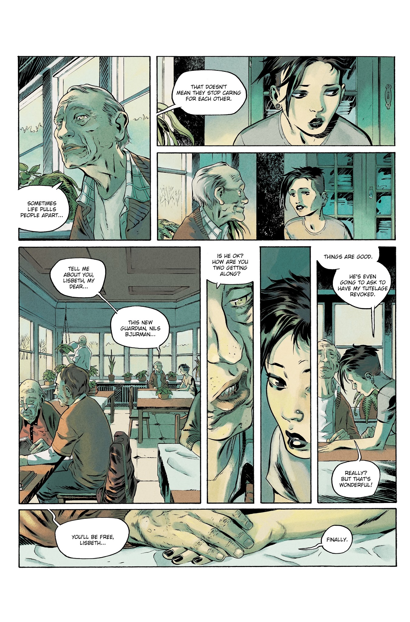 Read online Millennium: The Girl Who Played With Fire comic -  Issue #1 - 31