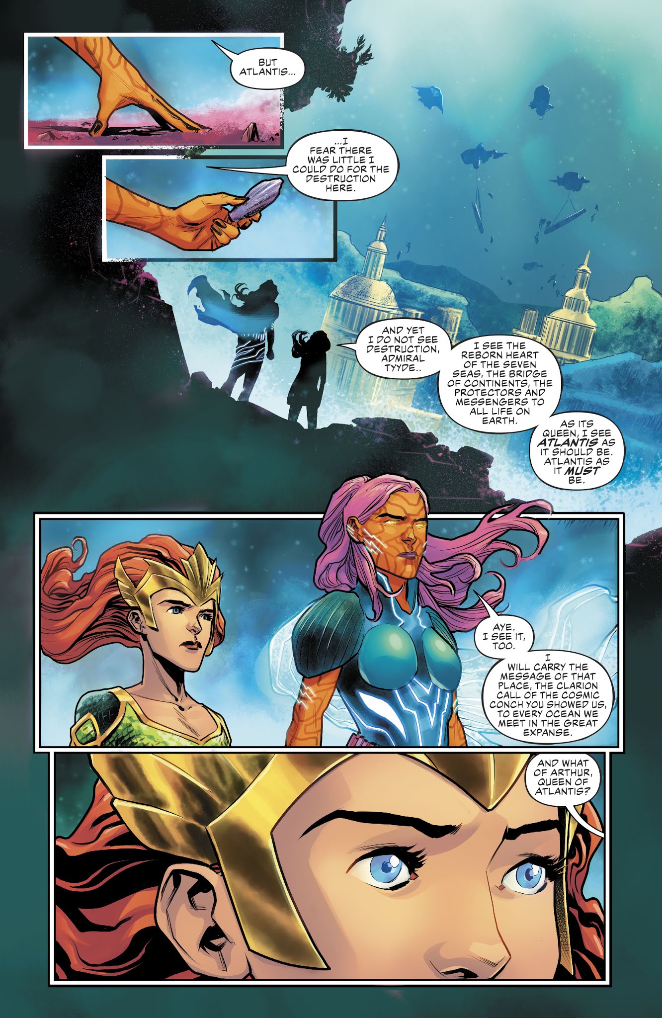Read online Aquaman/Justice League: Drowned Earth Special comic -  Issue # Full - 37