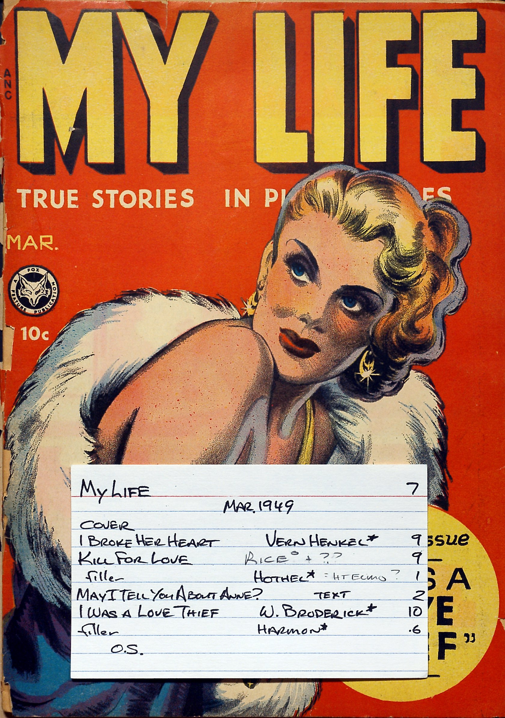 Read online My Life True Stories In Pictures comic -  Issue #7 - 37