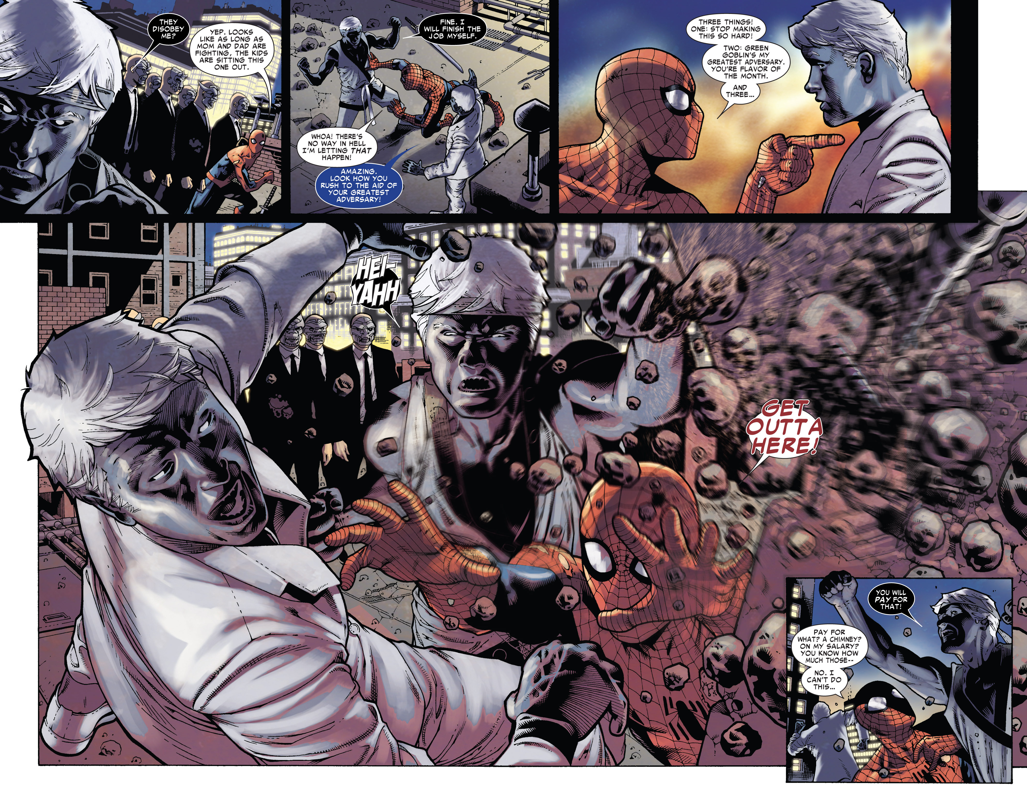 Read online Shadowland: Spider-Man comic -  Issue # Full - 15