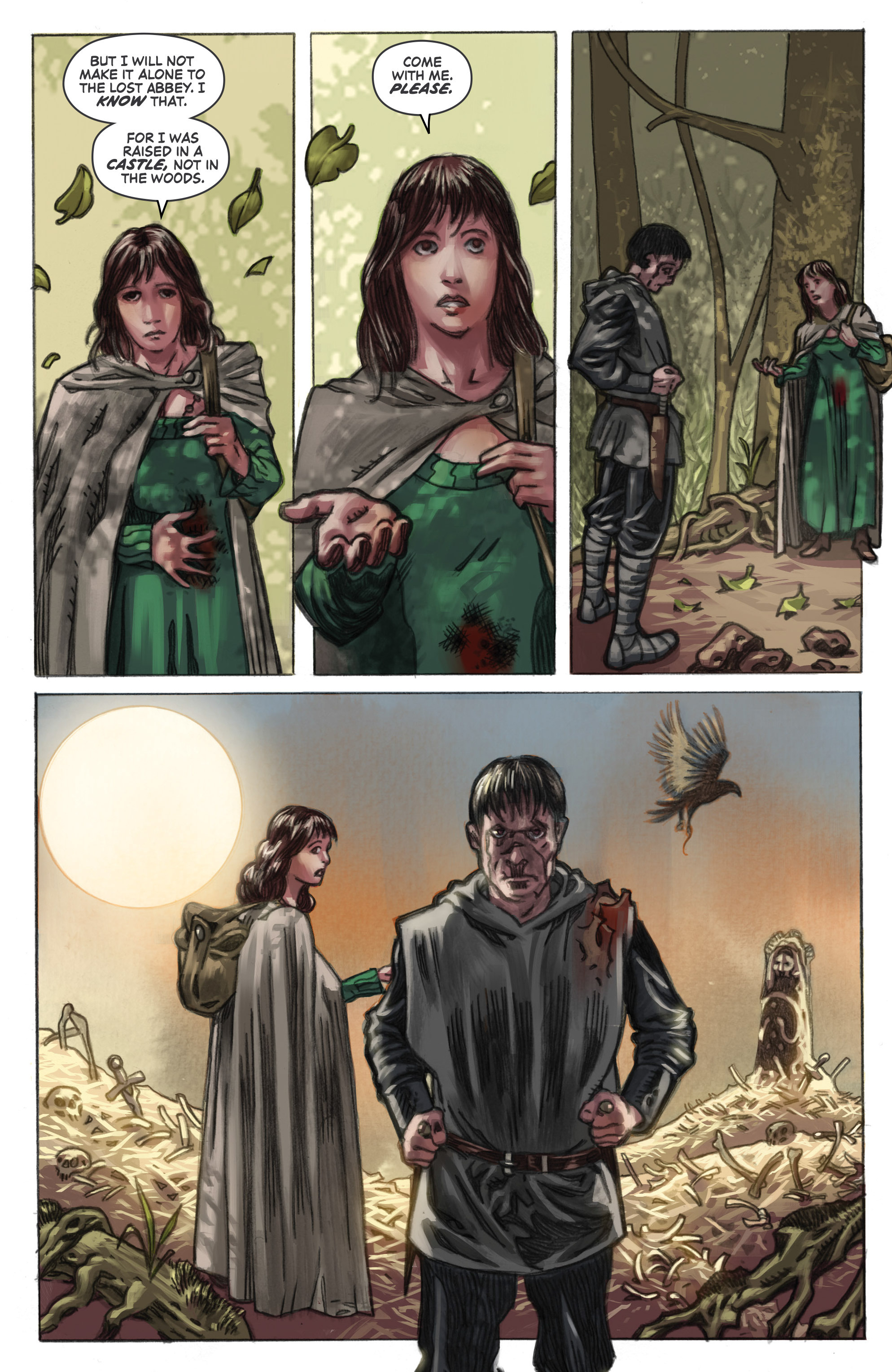 Read online Muirwood: The Lost Abbey comic -  Issue #3 - 24