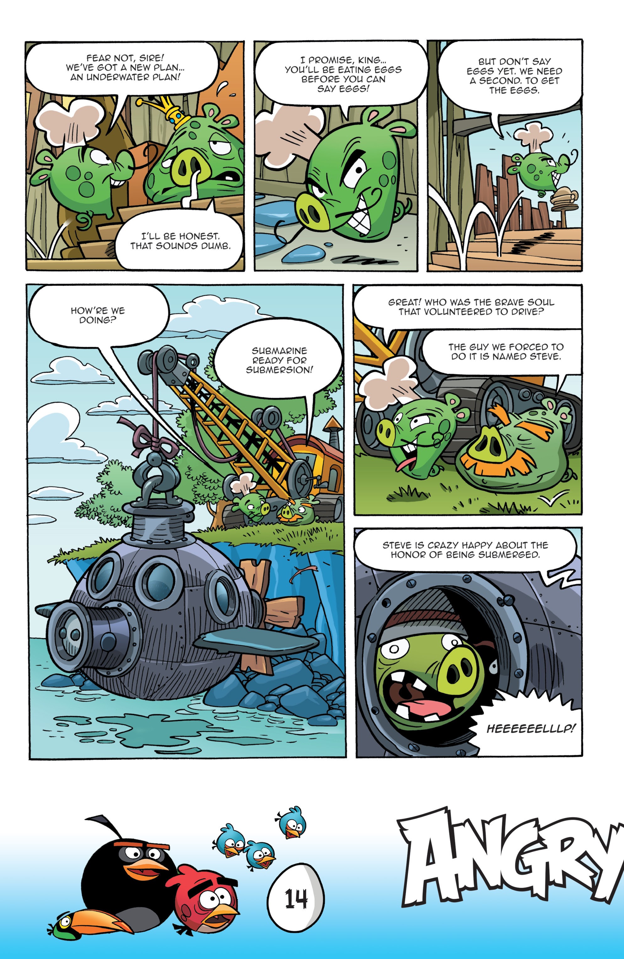 Read online Angry Birds Comics: Game Play comic -  Issue #1 - 16